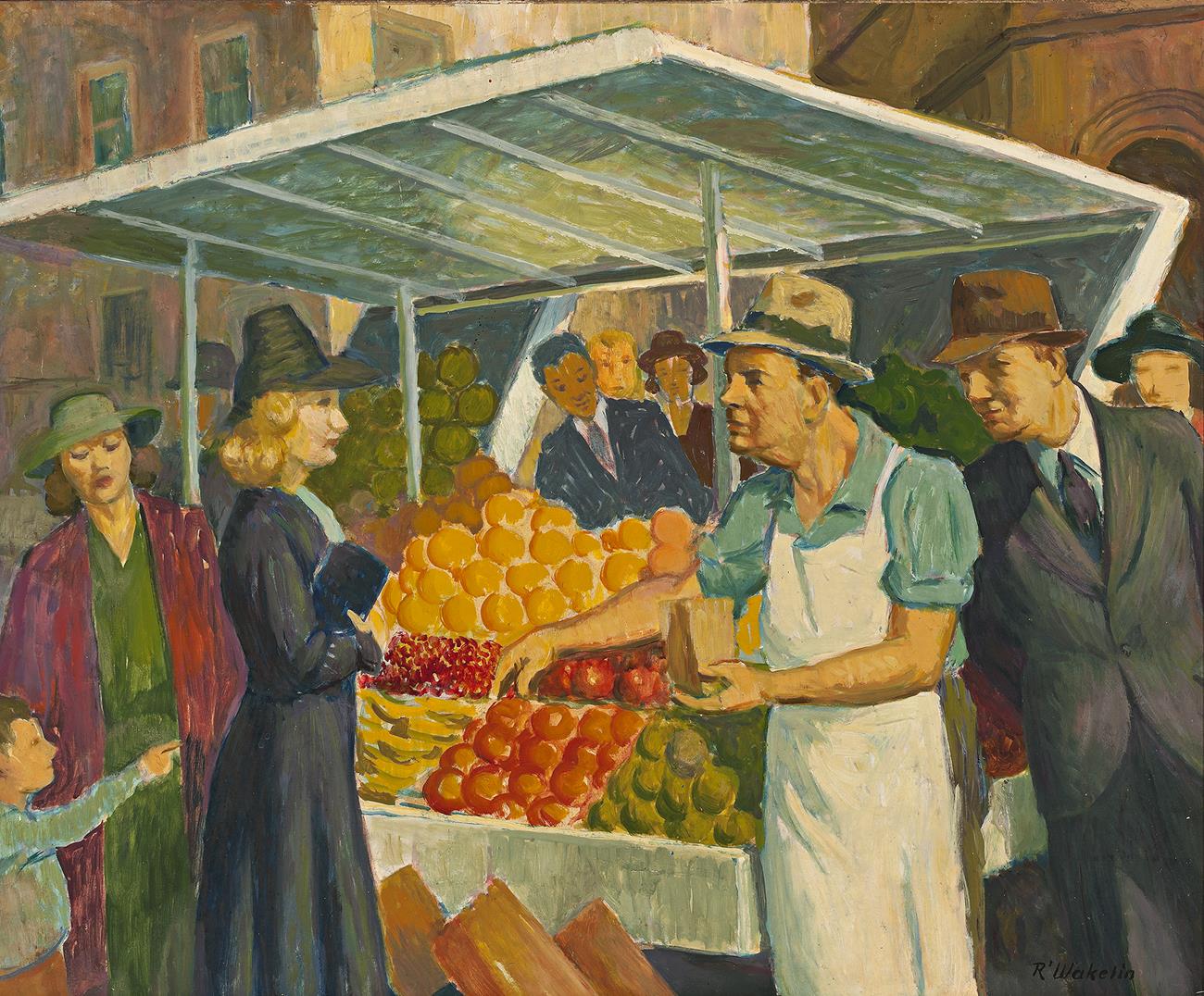 THE FRUIT SELLER (MARTIN PLACE)