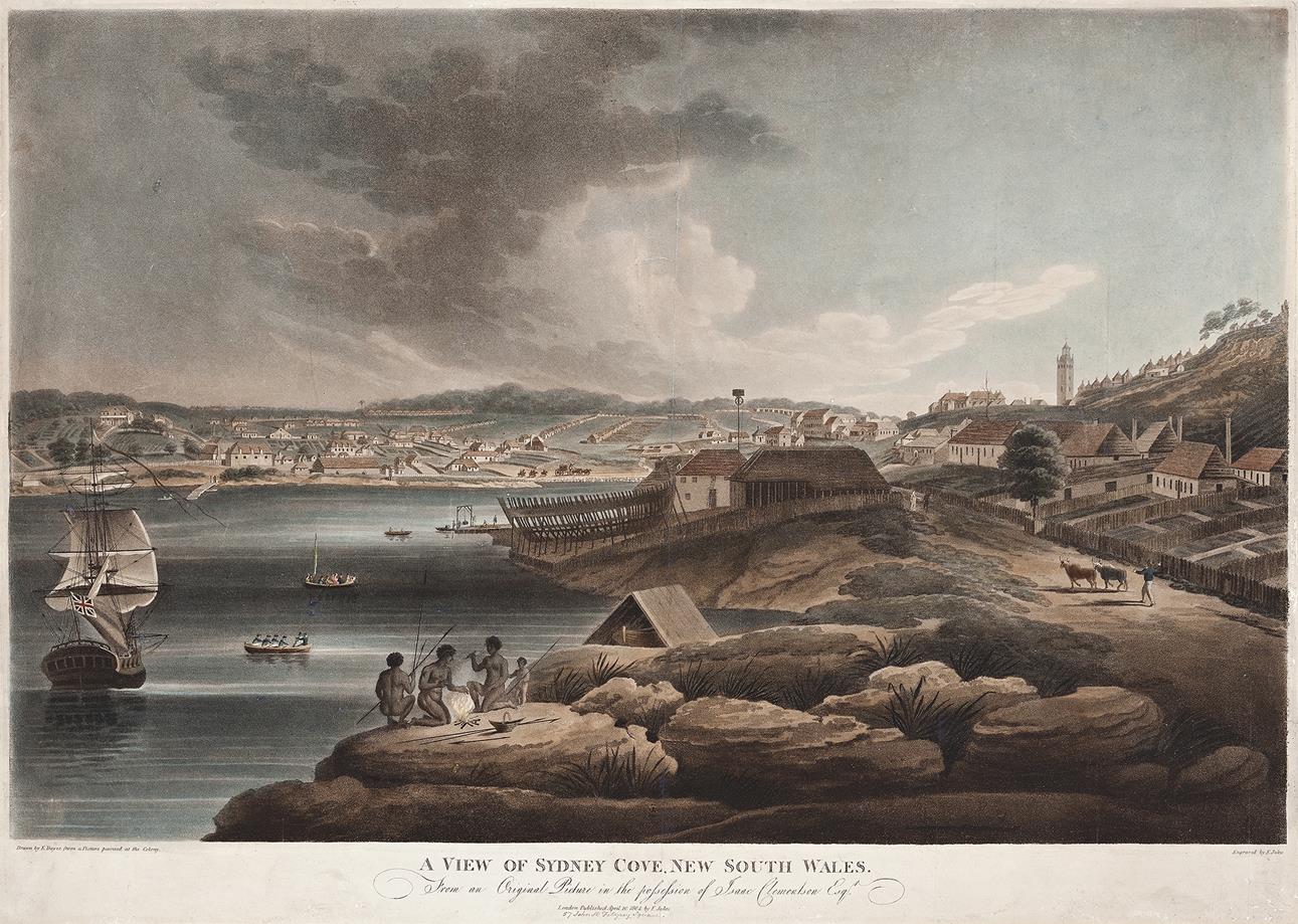 A VIEW OF SYDNEY COVE, NEW SOUTH WALES
