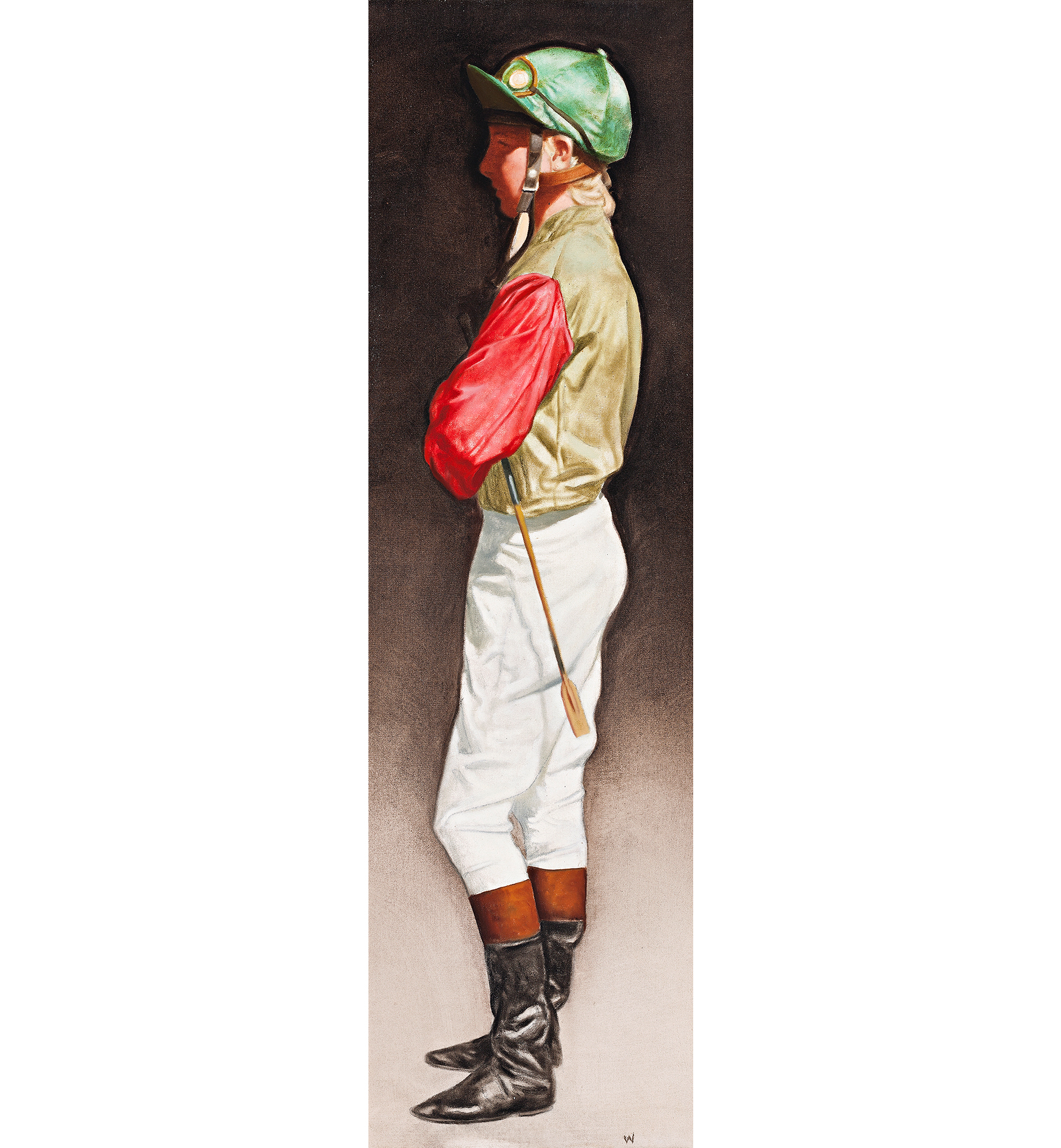 PORTRAIT OF A JOCKEY