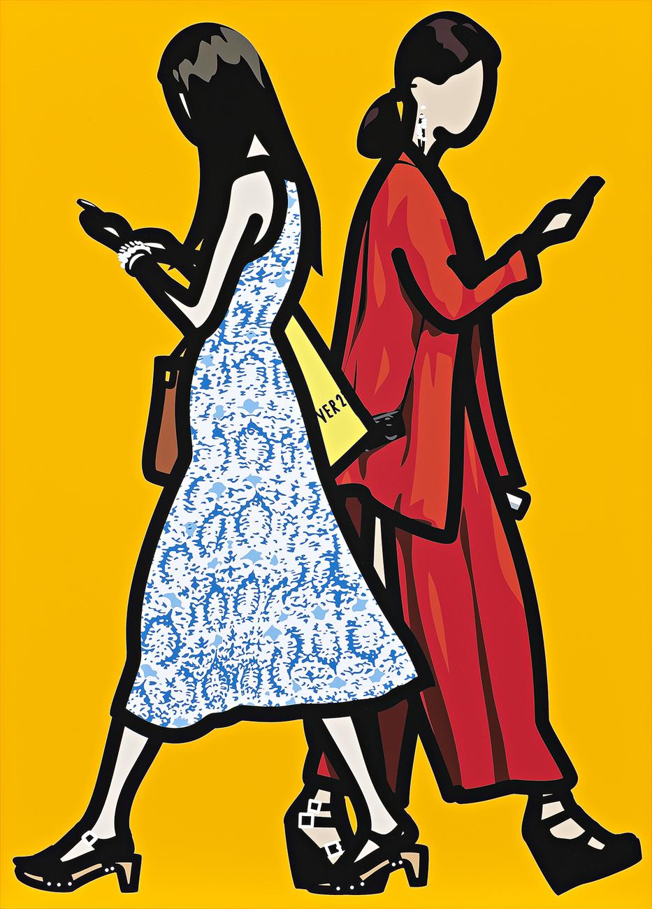 PAISLEY DRESS AND RED GOWN