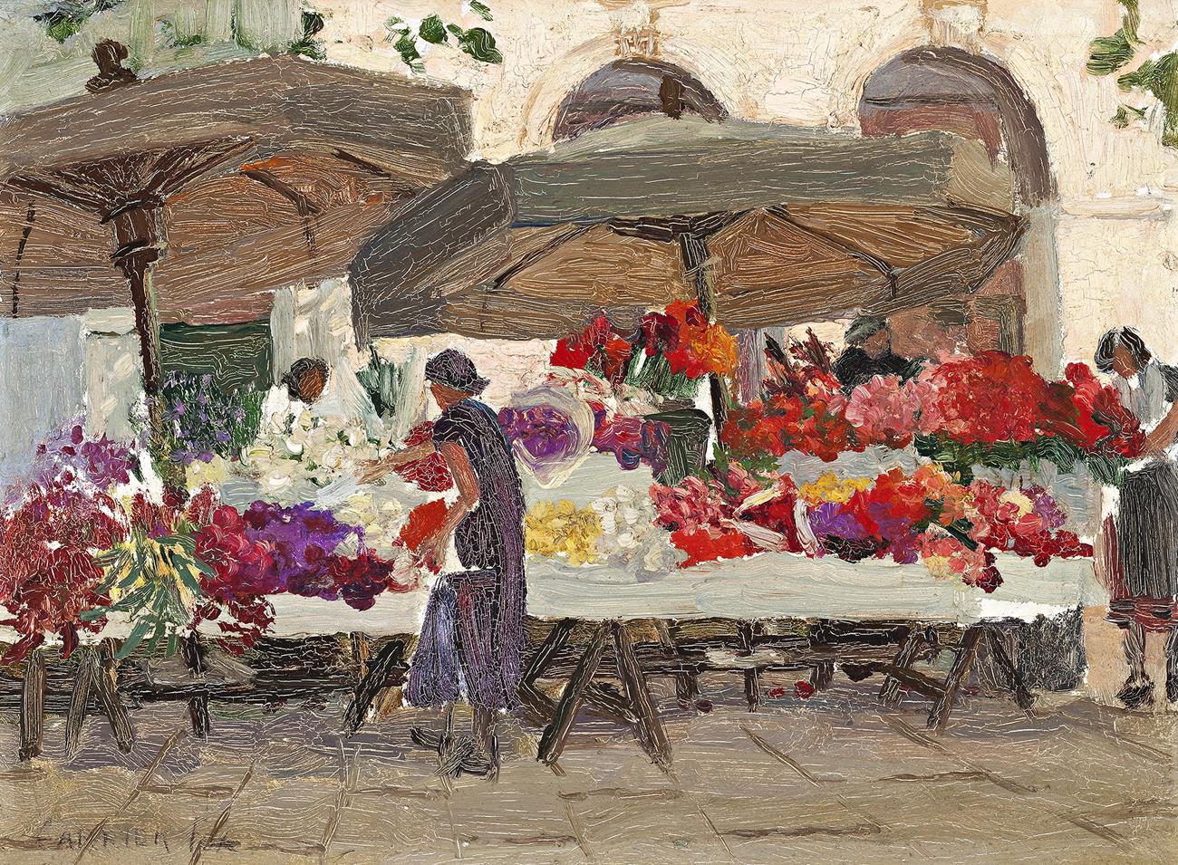 FLOWER MARKET, NICE