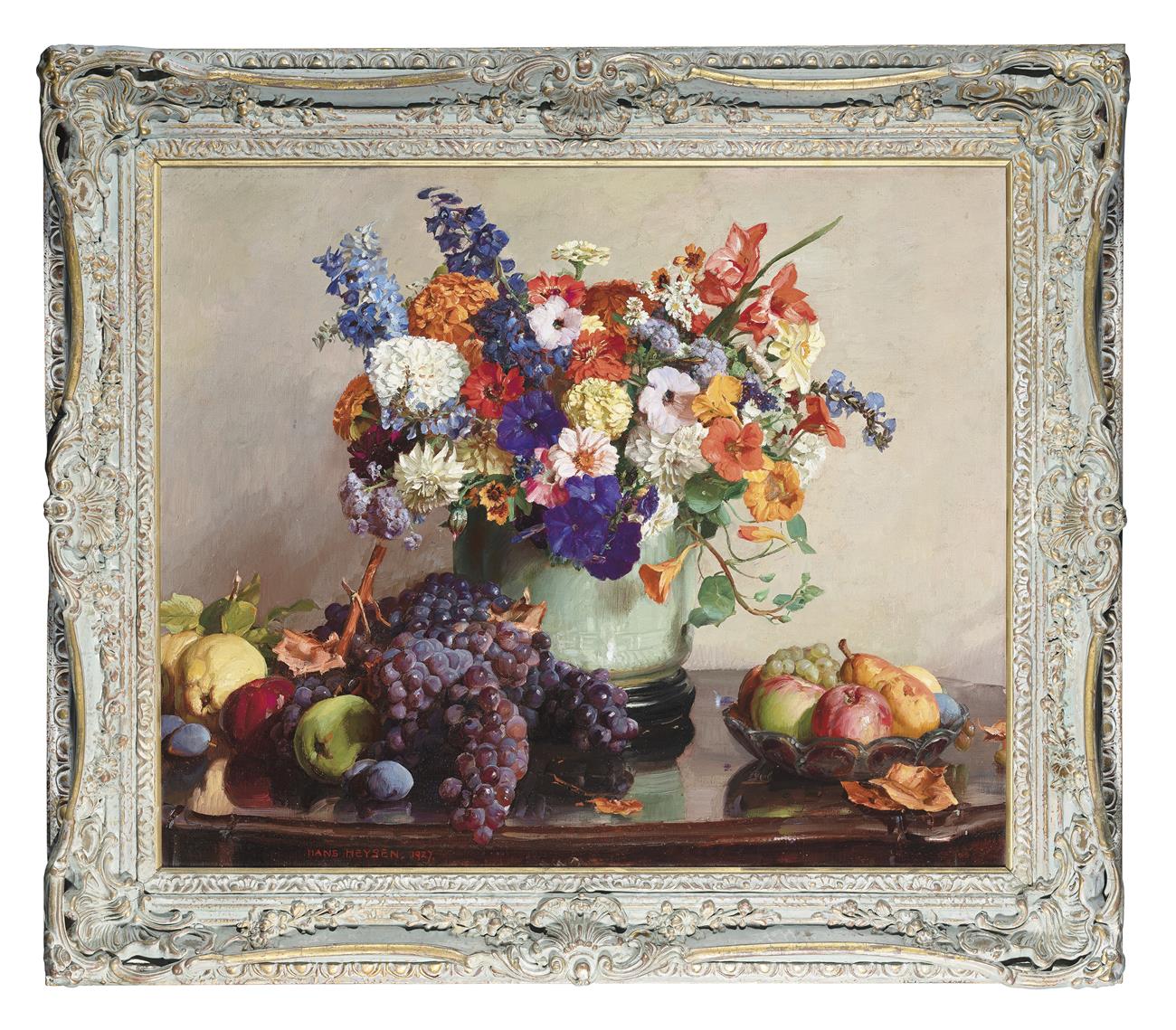 AUTUMN FLOWERS AND FRUIT
