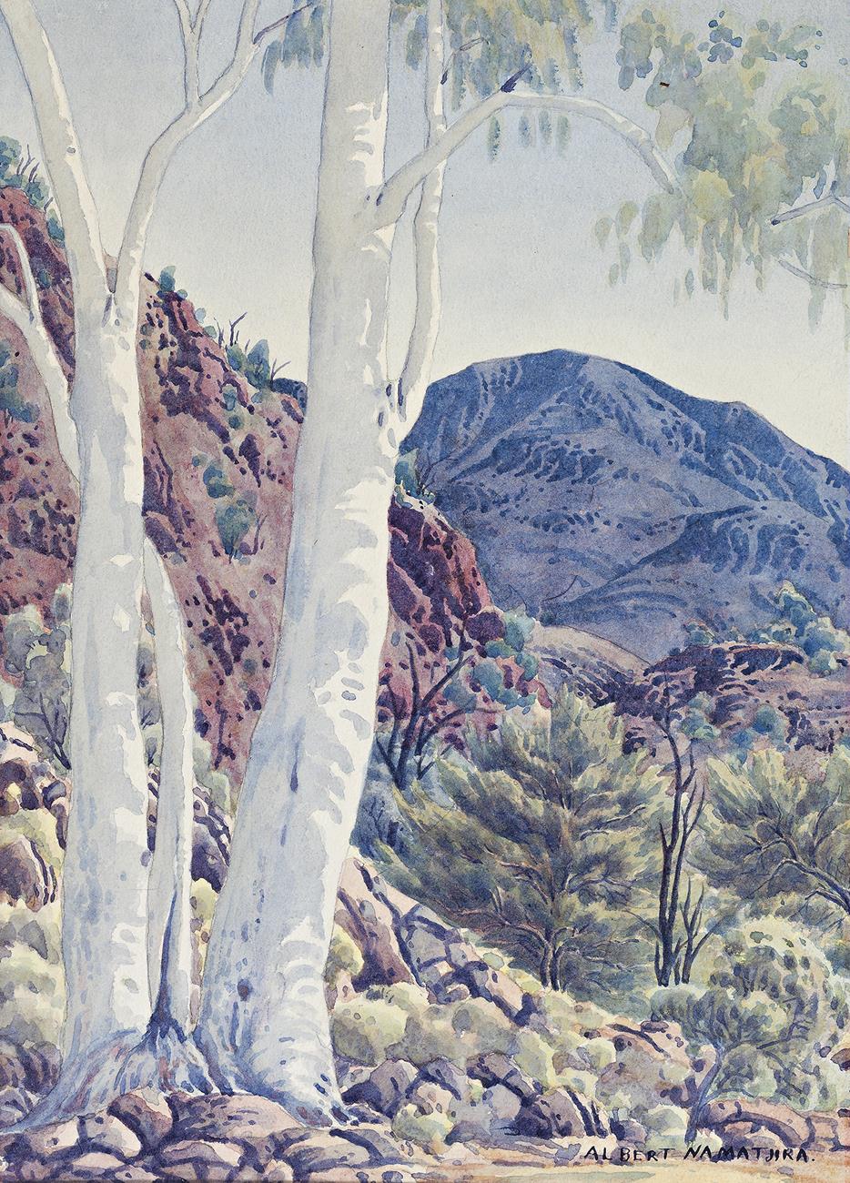 GHOST GUMS, MACDONNELL RANGE