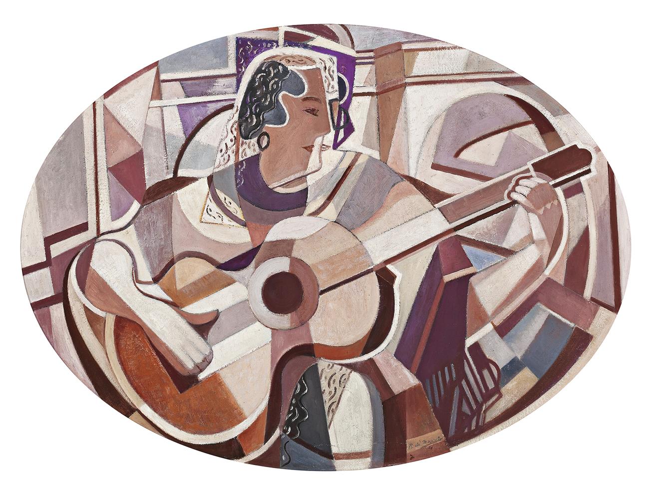 FIGURE WITH GUITAR