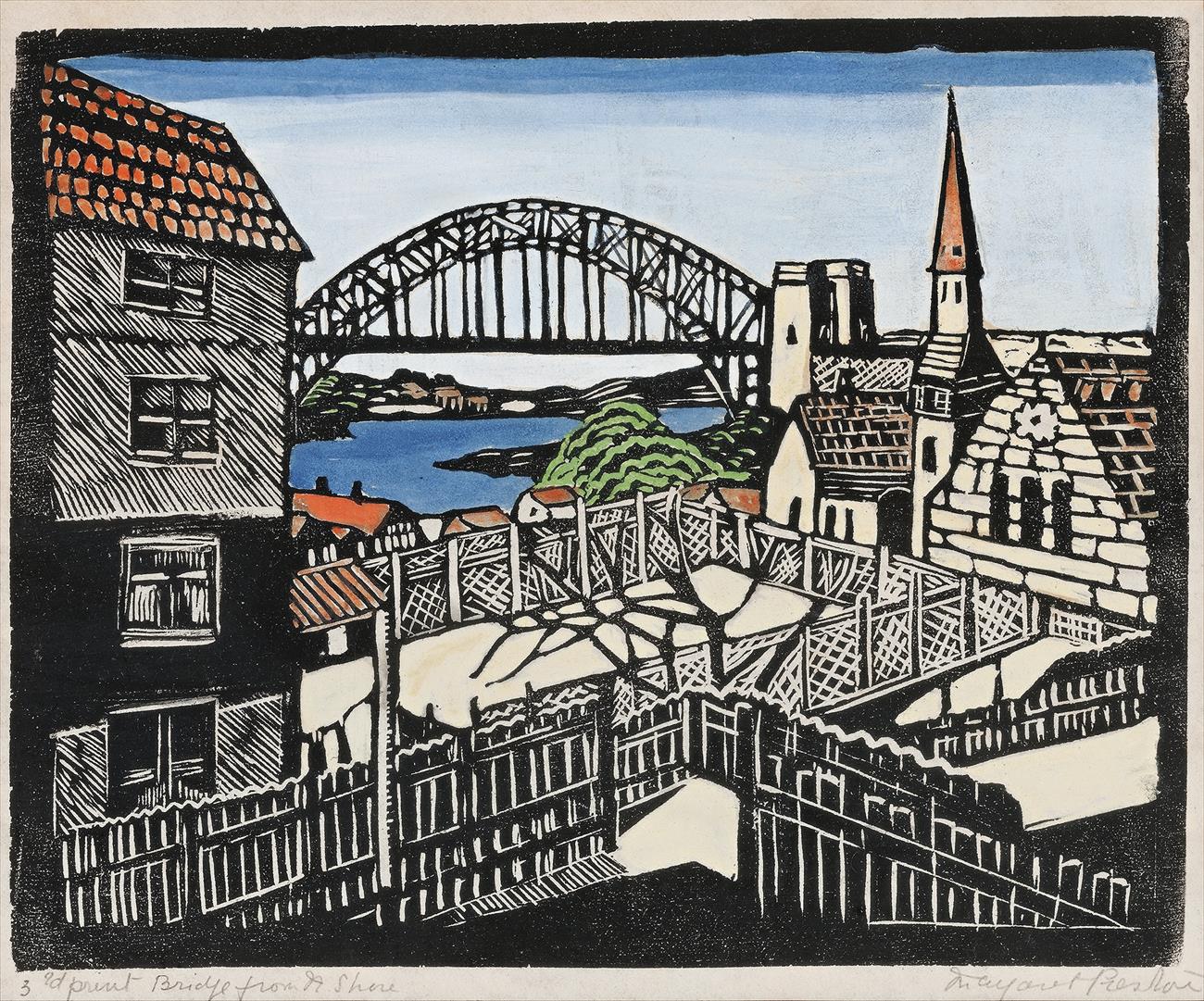 THE BRIDGE FROM NORTH SHORE