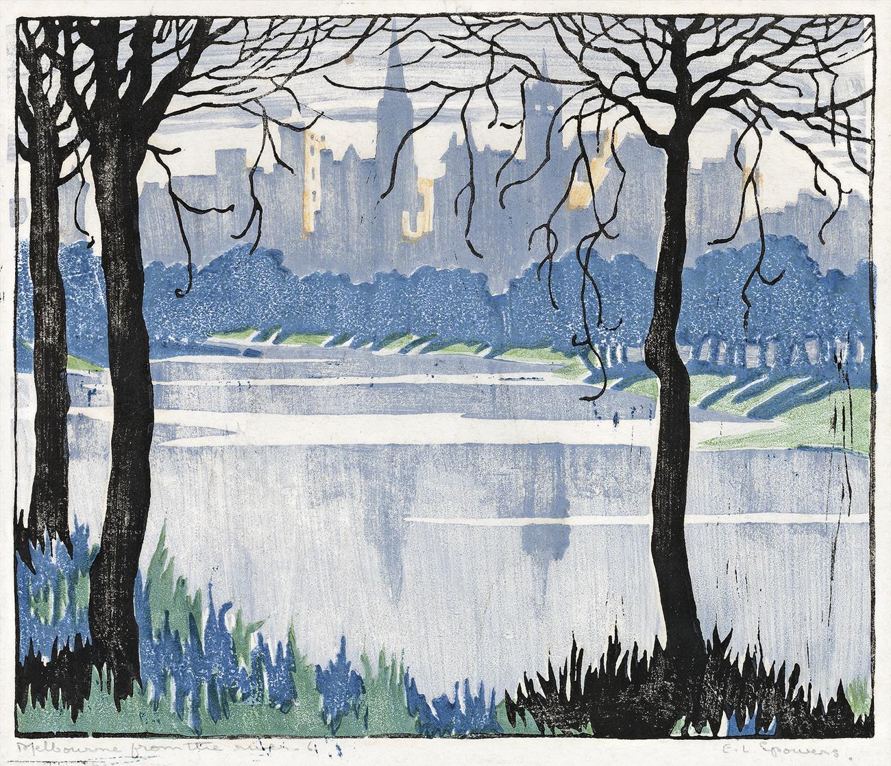MELBOURNE FROM THE RIVER