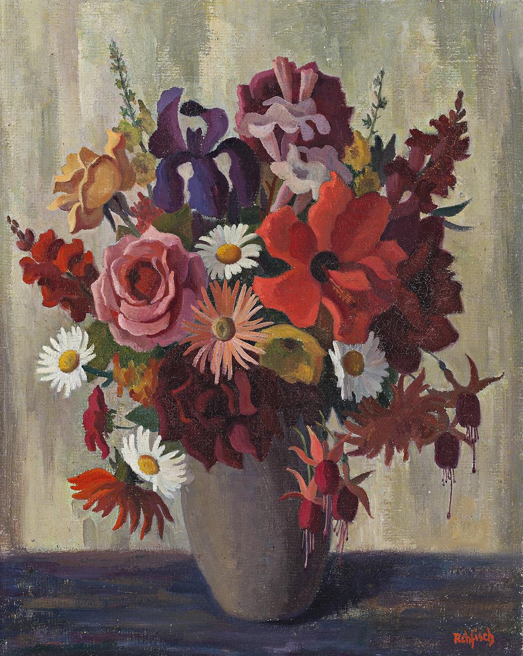 FUSCHIAS AND OTHER FLOWERS