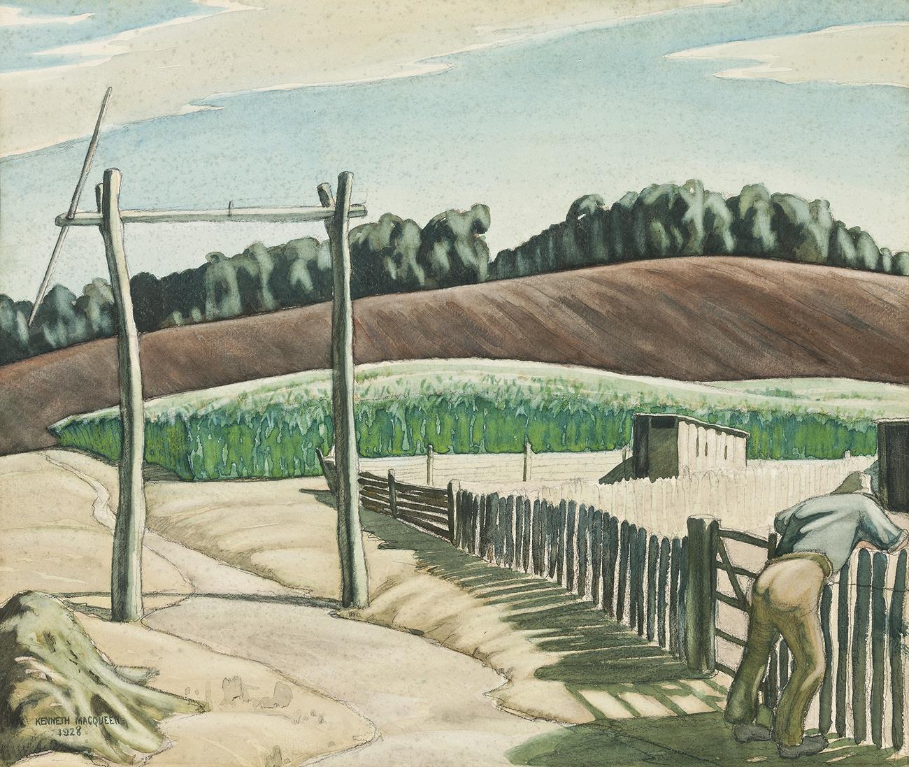 THE FARMER’S FENCE