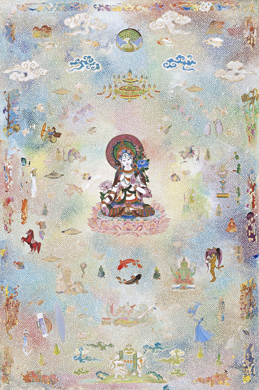 (in collaboration with NAVA CHAPMAN) WHITE TARA
