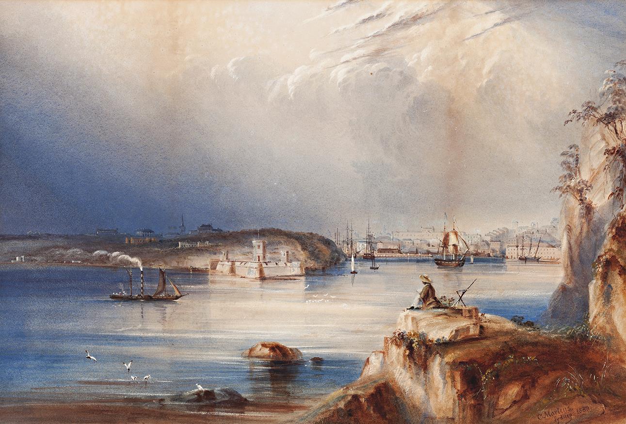VIEW OF SYDNEY COVE