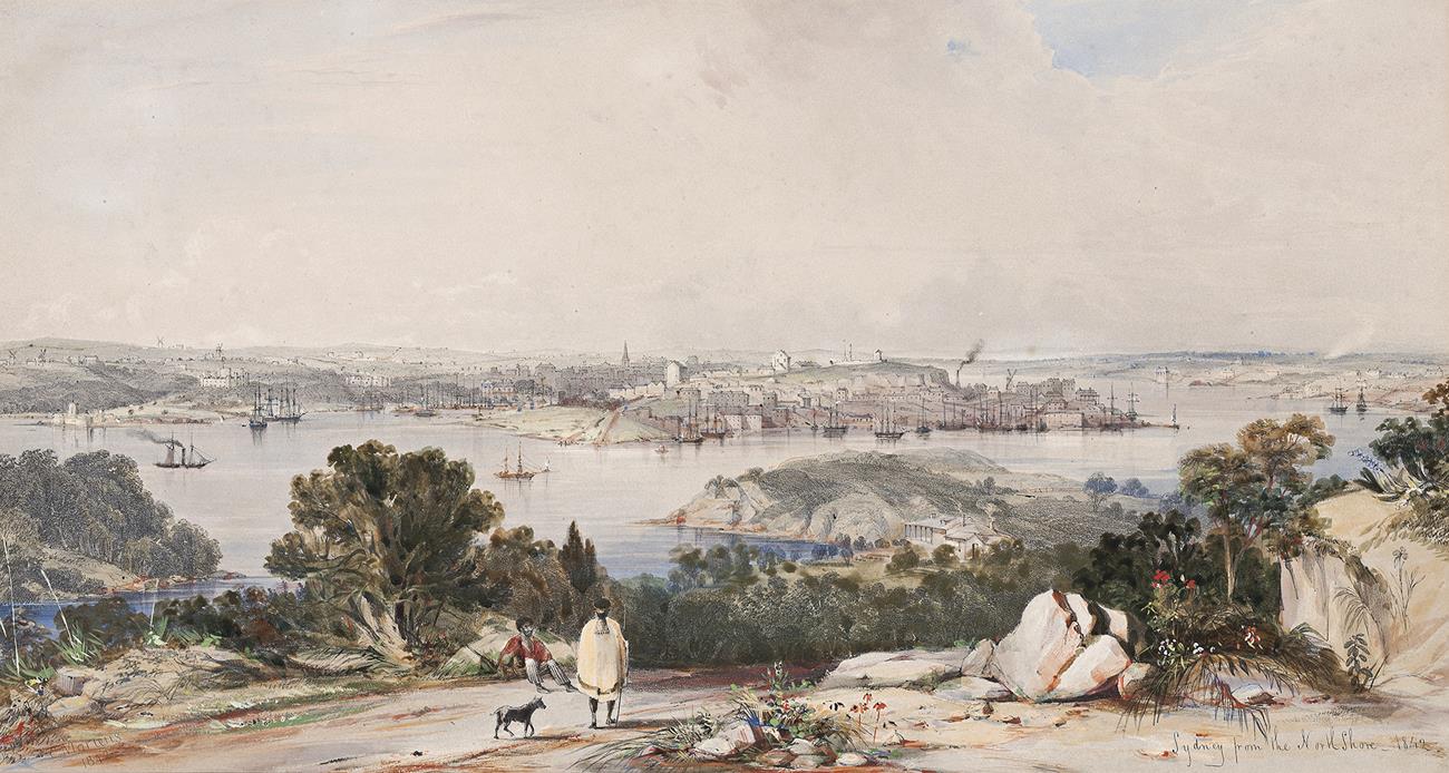 VIEW OF SYDNEY FROM ST. LEONARDS