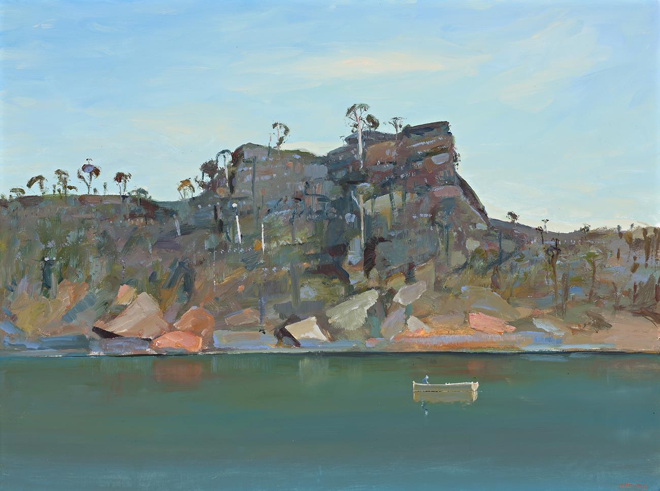 SHOALHAVEN RIVER WITH BOAT