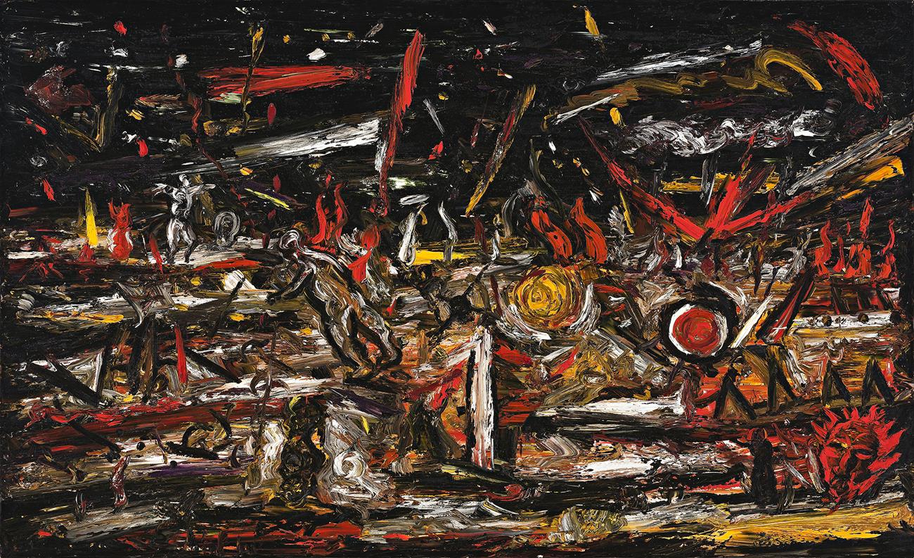 PAINTING 1983 (APOCALYPTIC LANDSCAPE)
