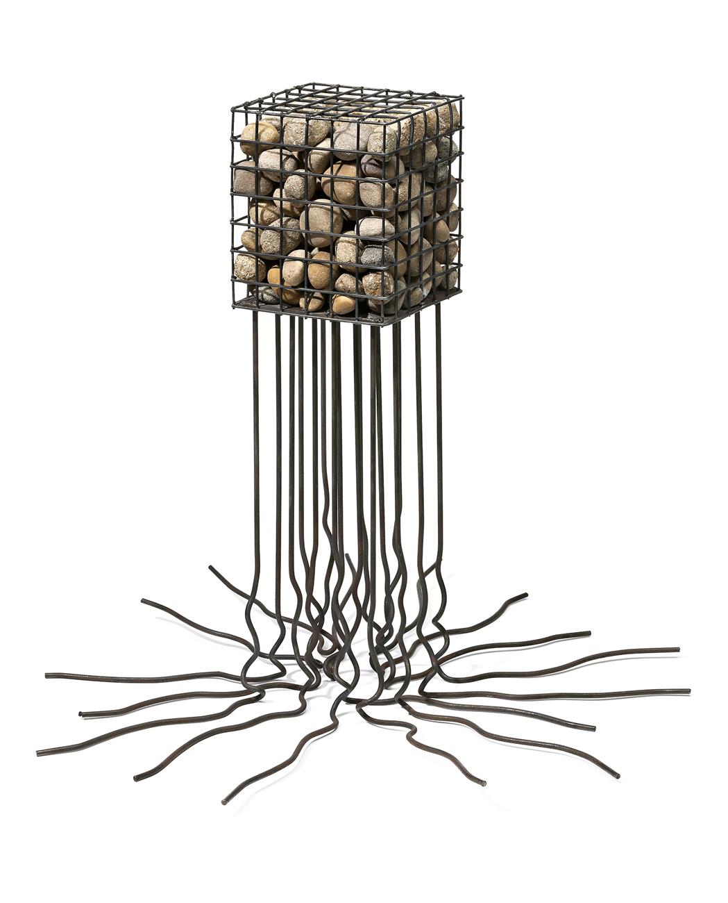 FREE FALL SERIES II – STONE CUBE