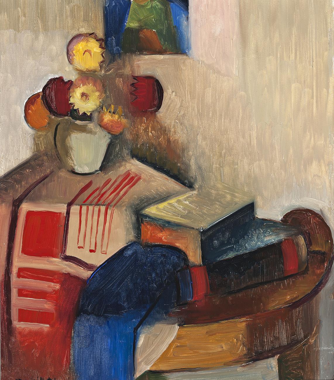 STILL LIFE (DAHLIAS)