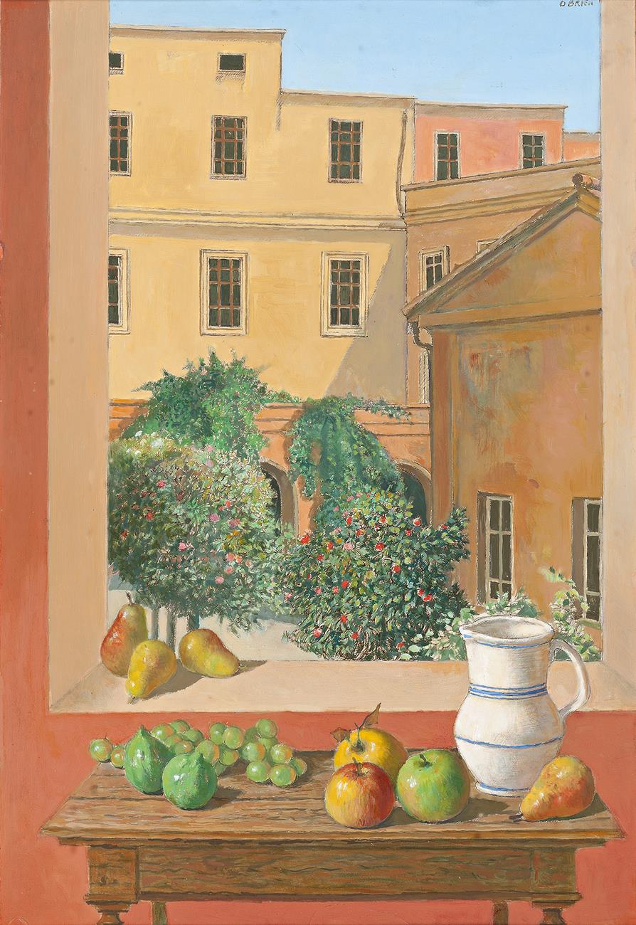 STILL LIFE ON A TERRACE, 1990 – 93