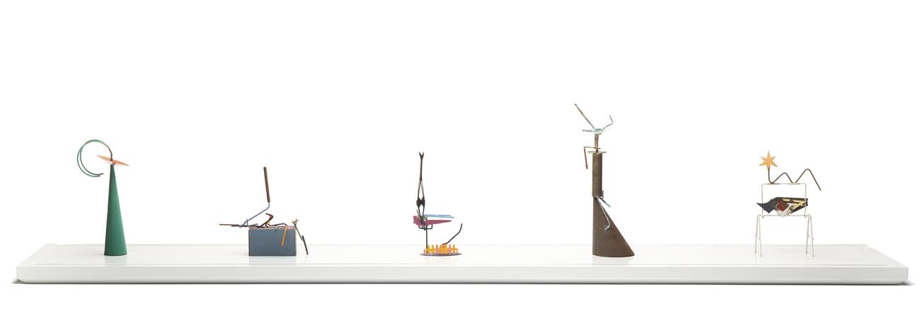FIVE SCULPTURES