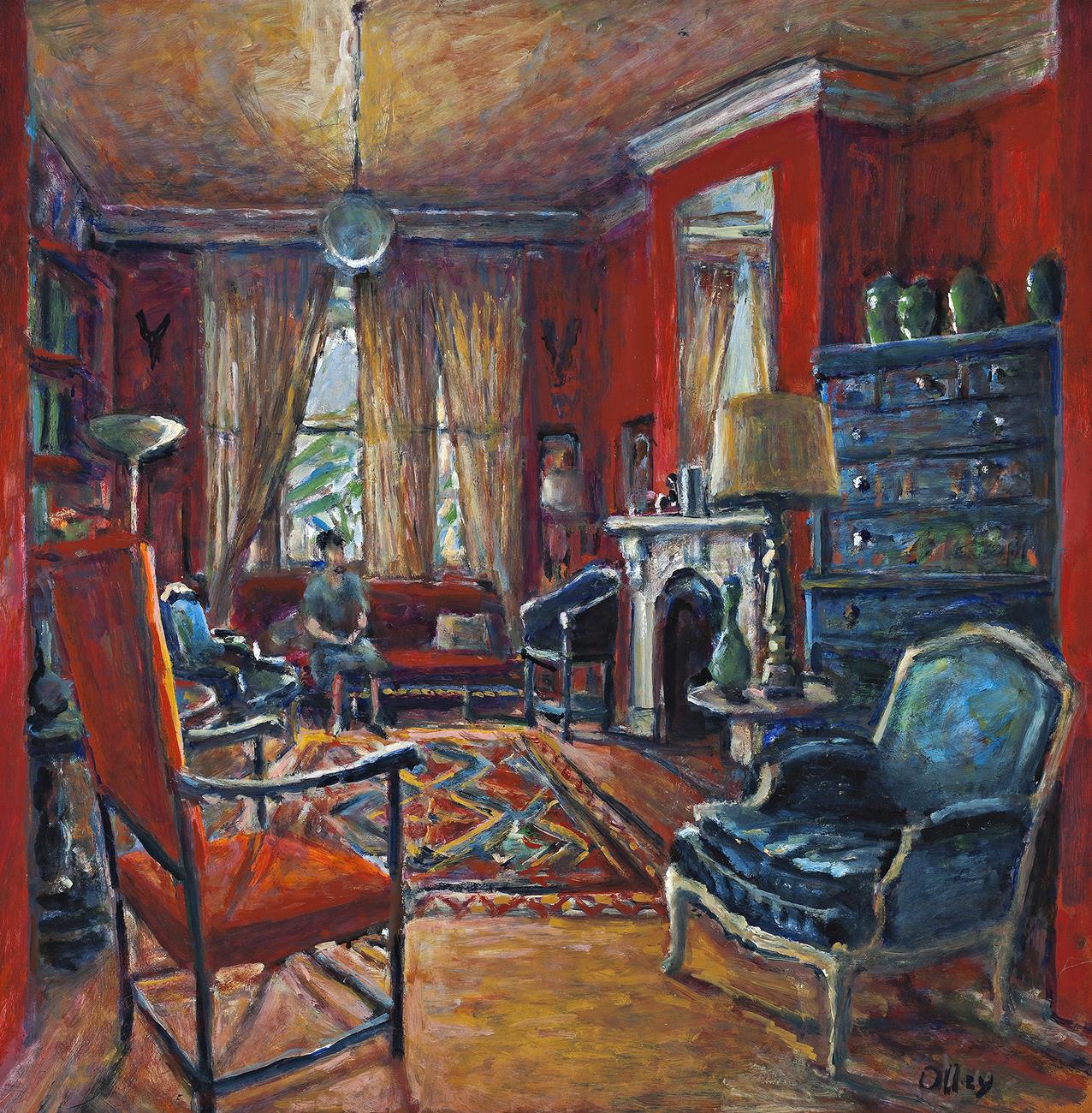 RED ROOM AND VISITOR