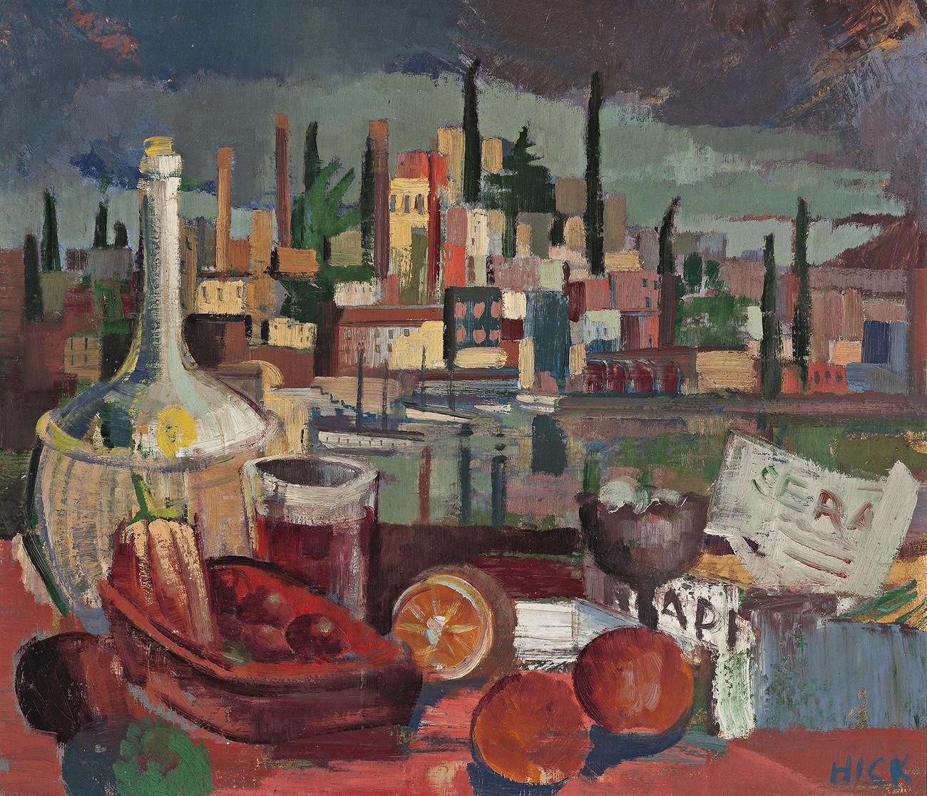 BALCONY STILL LIFE