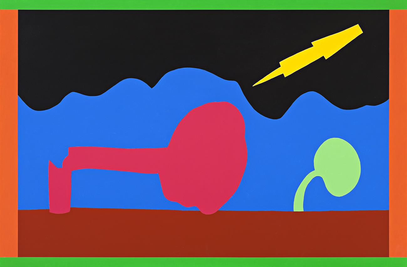 SCHOOL ARTS STORMS: BIG RED TREE