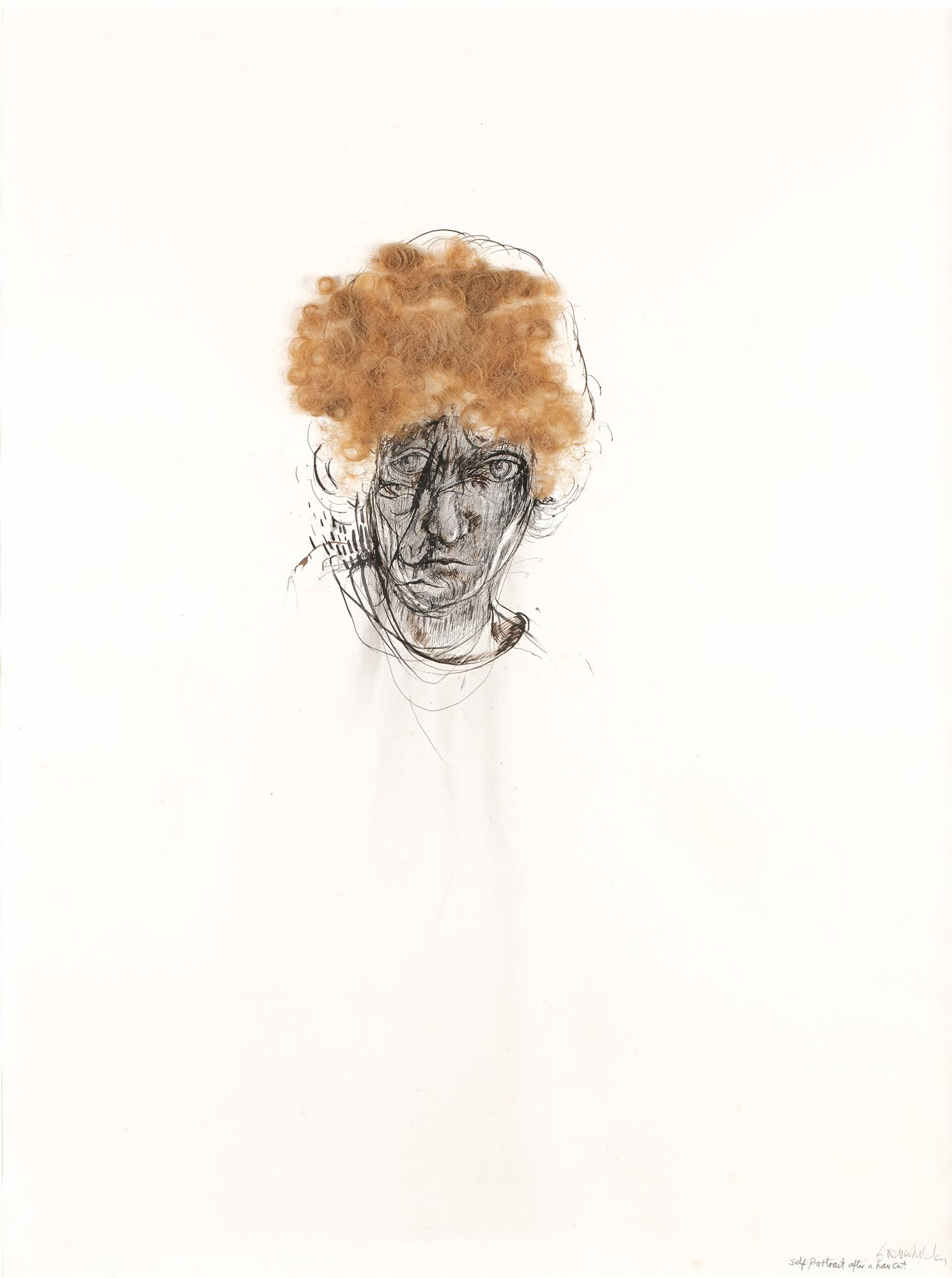 SELF PORTRAIT AFTER A HAIRCUT AT 36