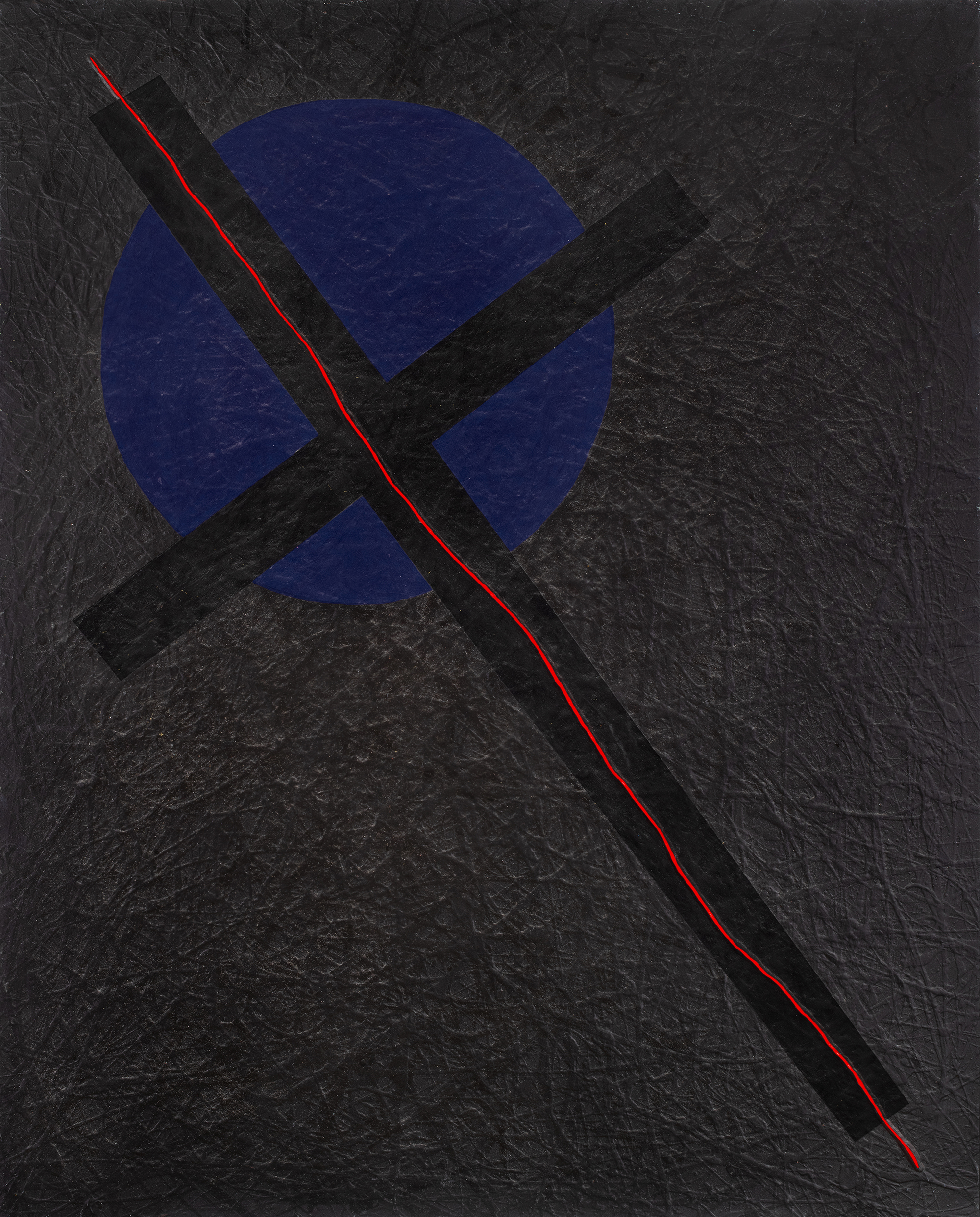 UNTITLED (BLACK AND BLUE)