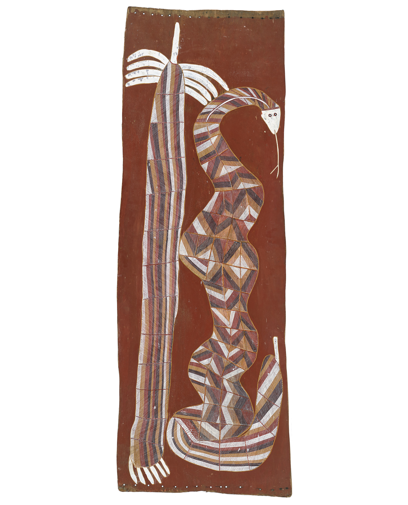 SNAKE AND PANDANUS