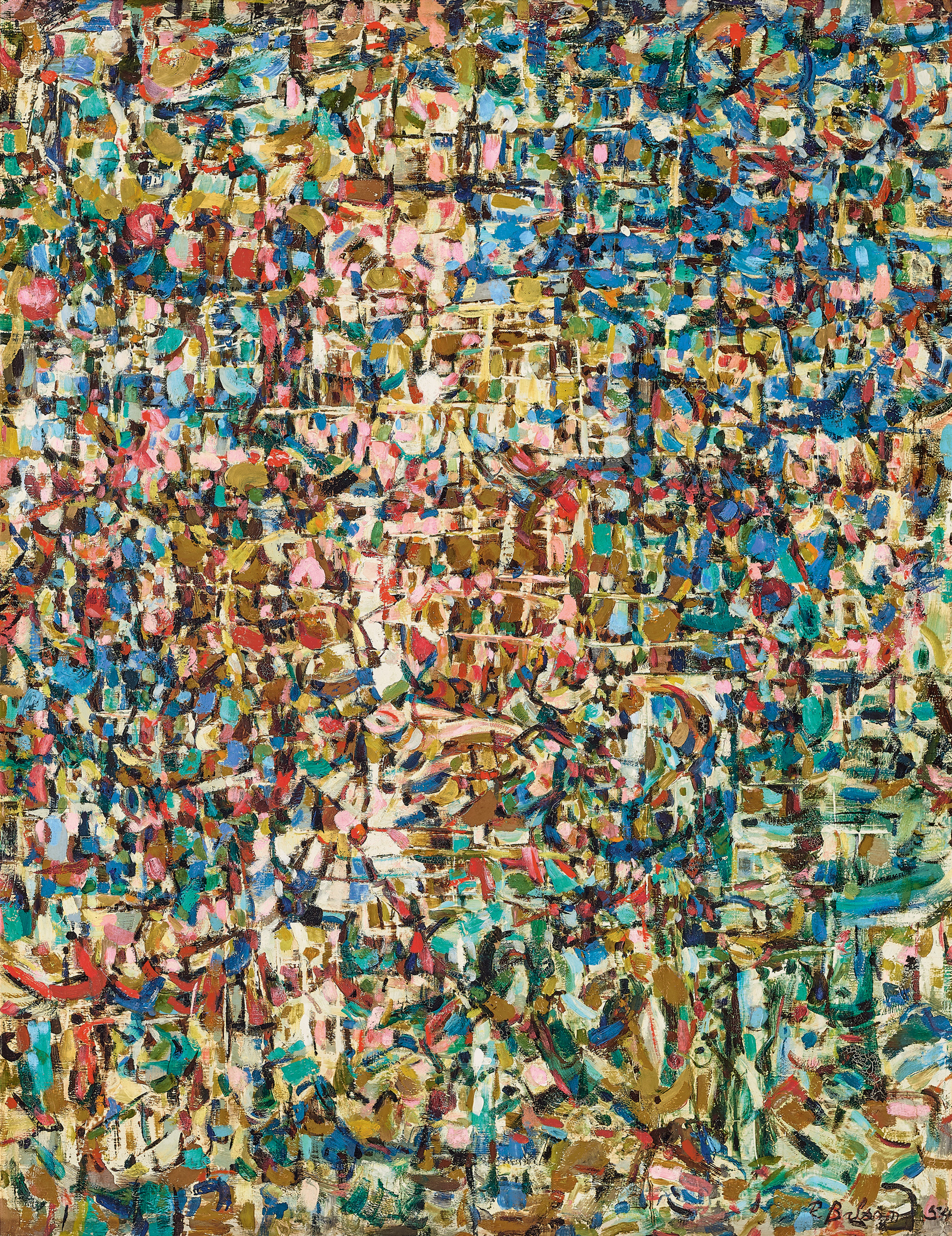UNTITLED (NON-OBJECTIVE PAINTING)