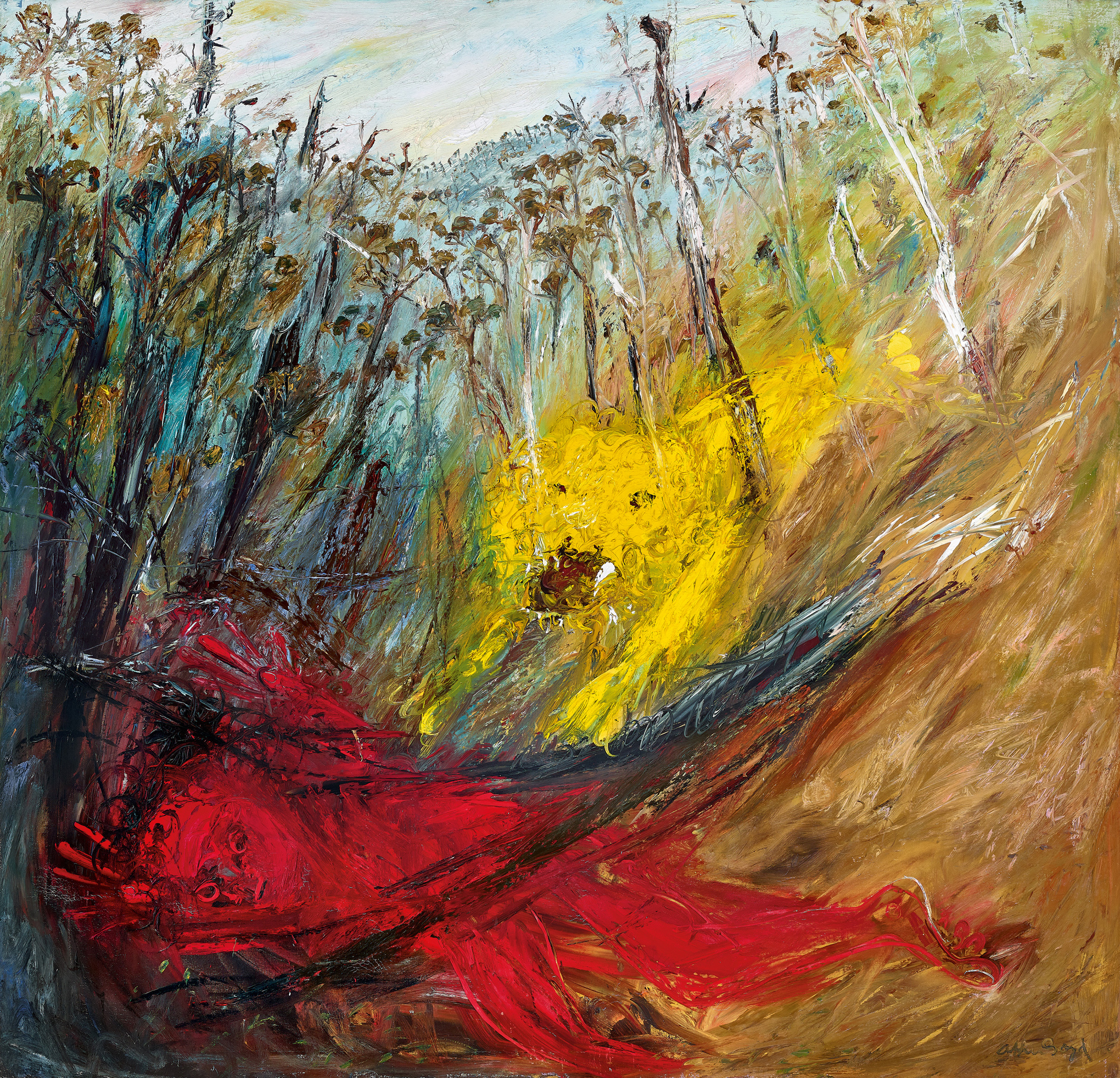 NEBUCHADNEZZAR FALLEN IN A FOREST WITH A LION (No.2)