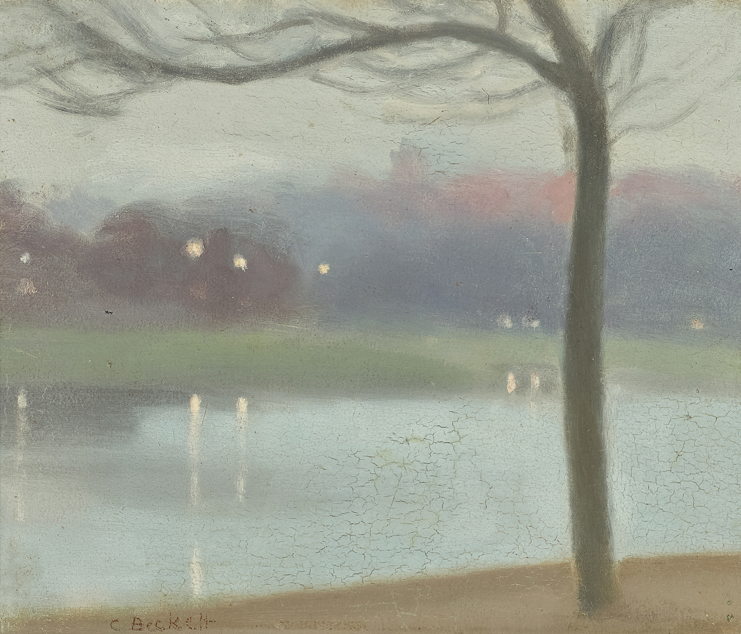 VIEW ACROSS THE YARRA TOWARDS GOVERNMENT HOUSE