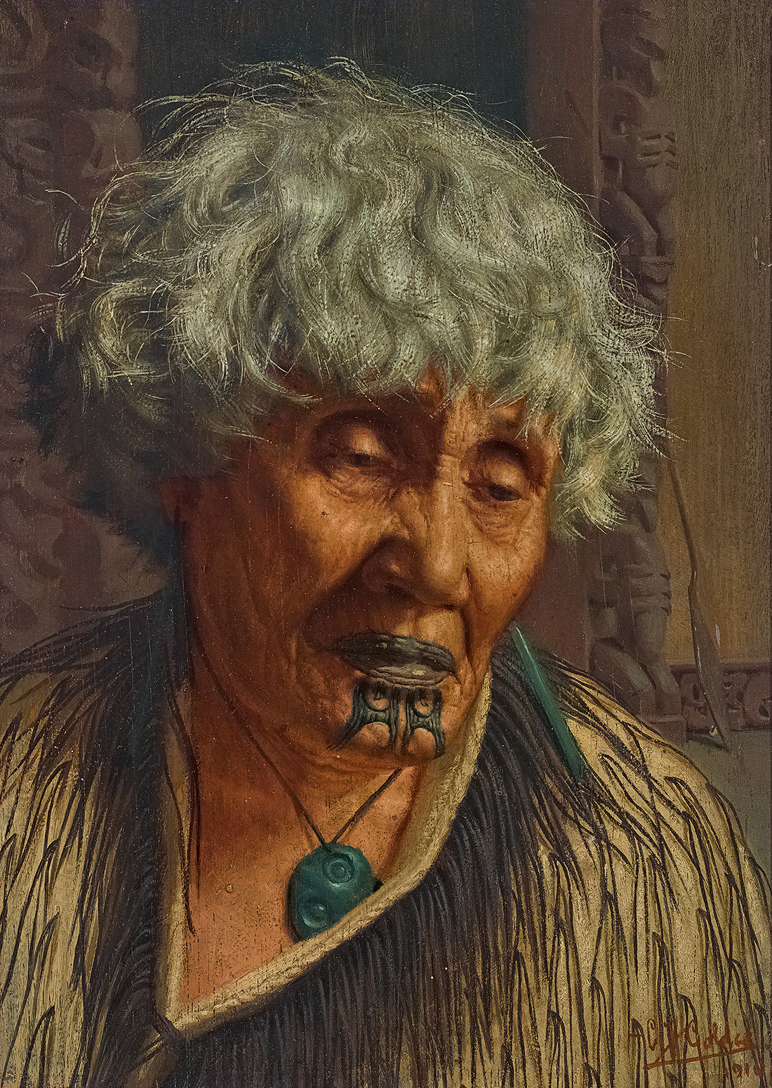 MEMORIES, ENA TE PAPATAHI, A CHIEFTAINESS OF THE NGAPUHI TRIBE
