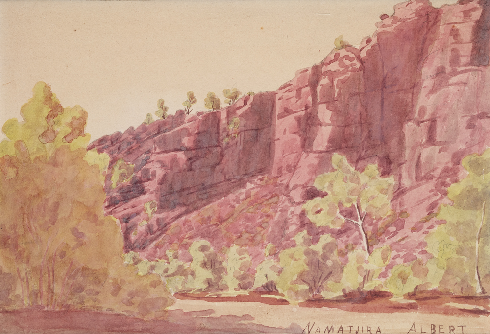 FINKE VALLEY, MACDONNELL RANGE