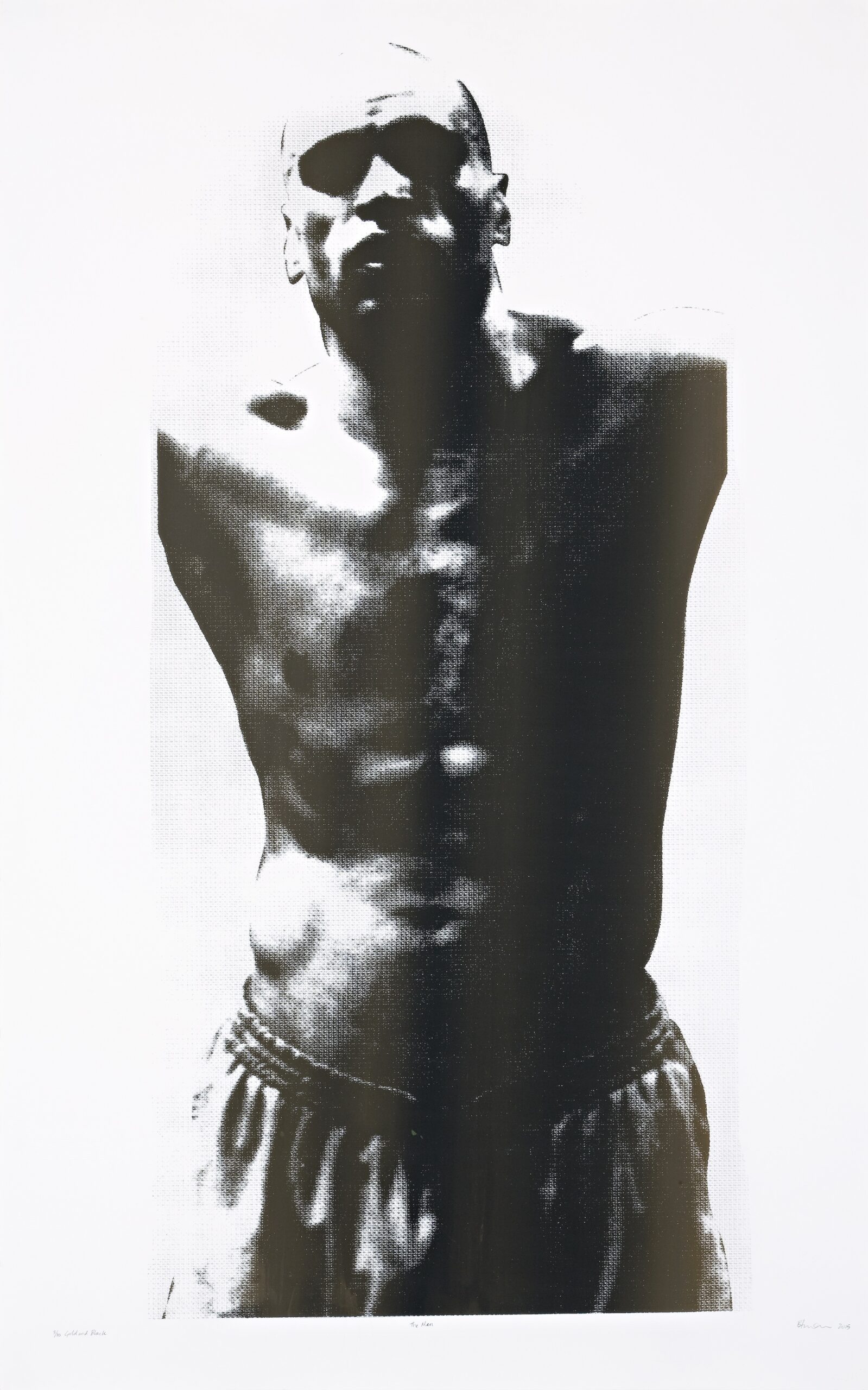 THE MAN, GOLD AND BLACK