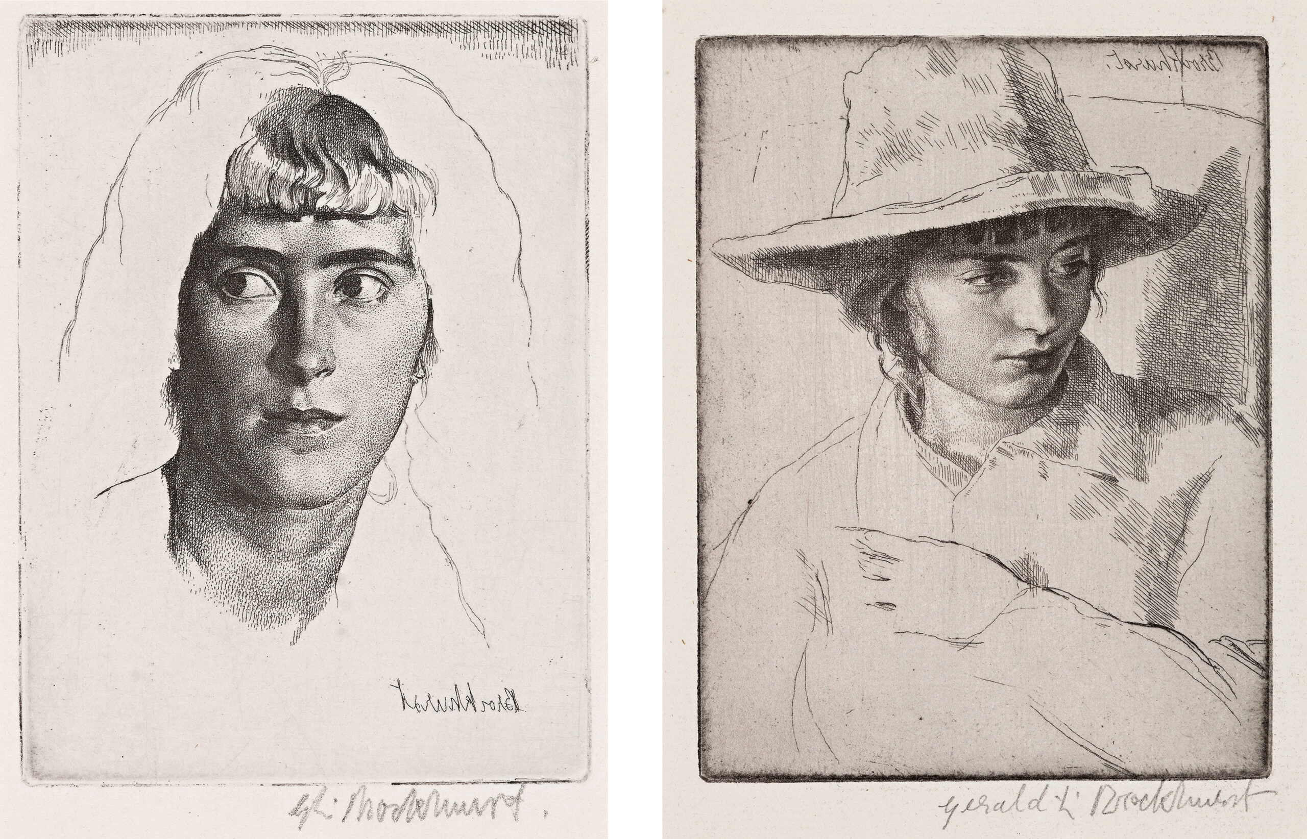 (i) PHEMIE (MARGUERITE), 1924, (ii) YOLANDE (MRS RUSHBURY)