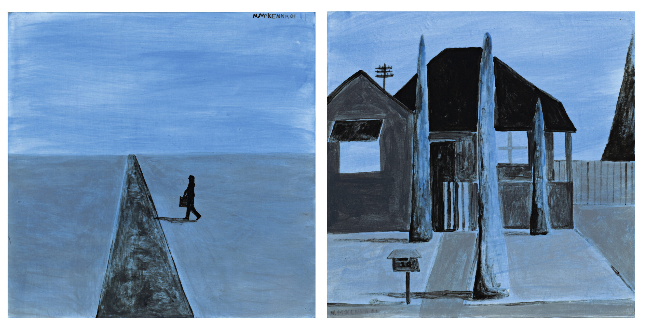 (i) UNTITLED, 2001; (ii) UNTITLED