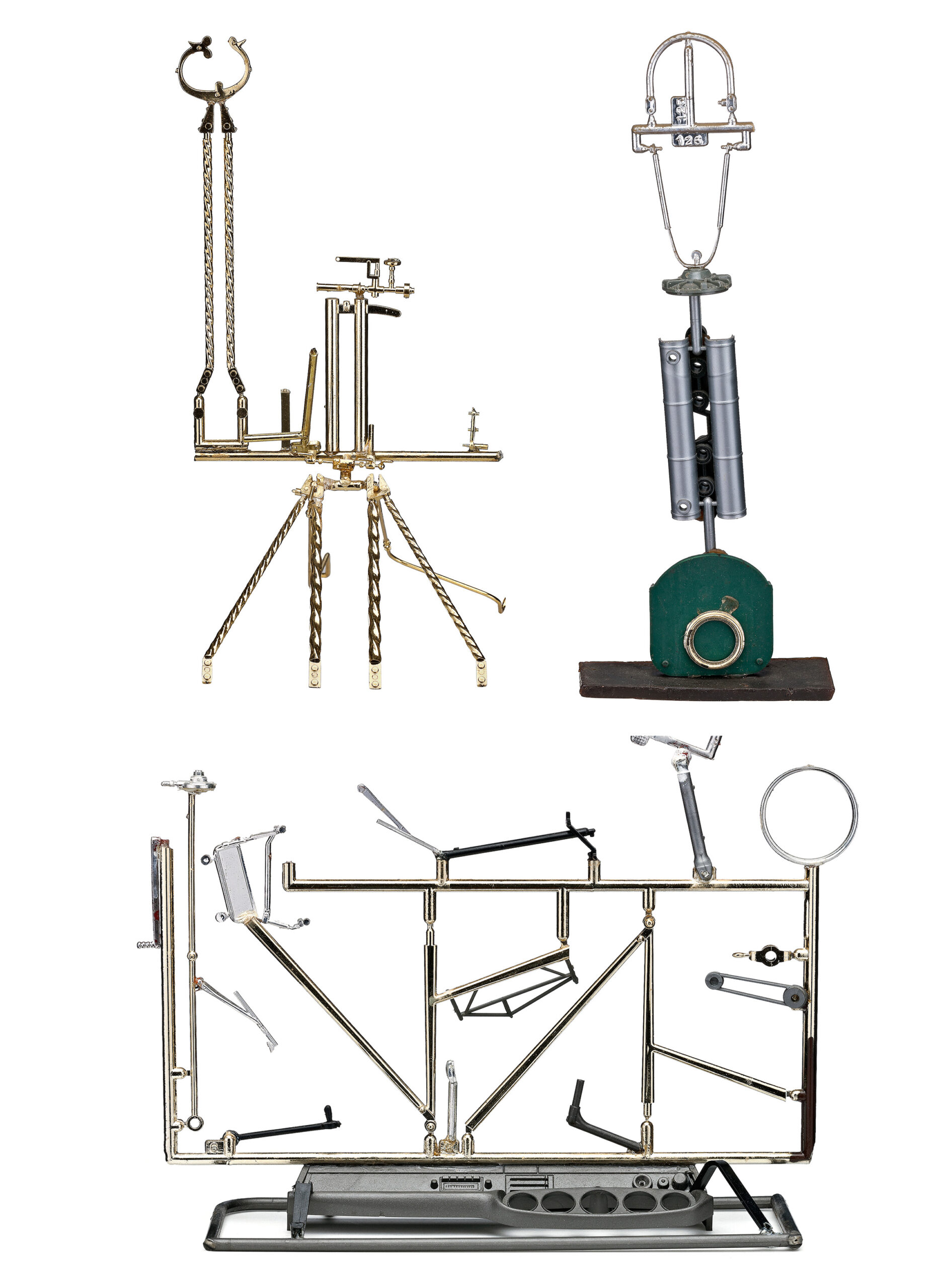A COLLECTION OF THREE SCULPTURES