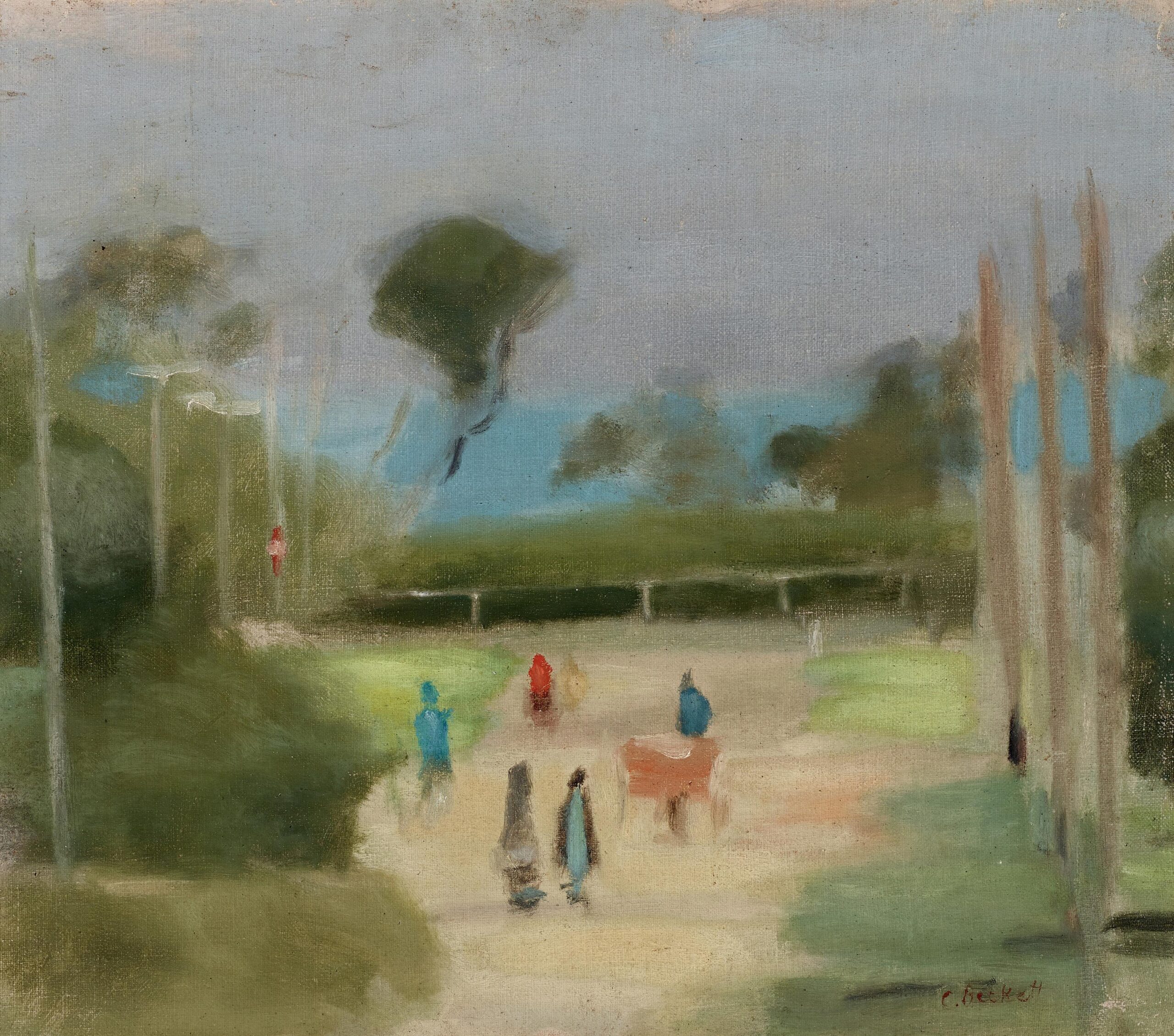 OUT WALKING, c.1928 – 29
