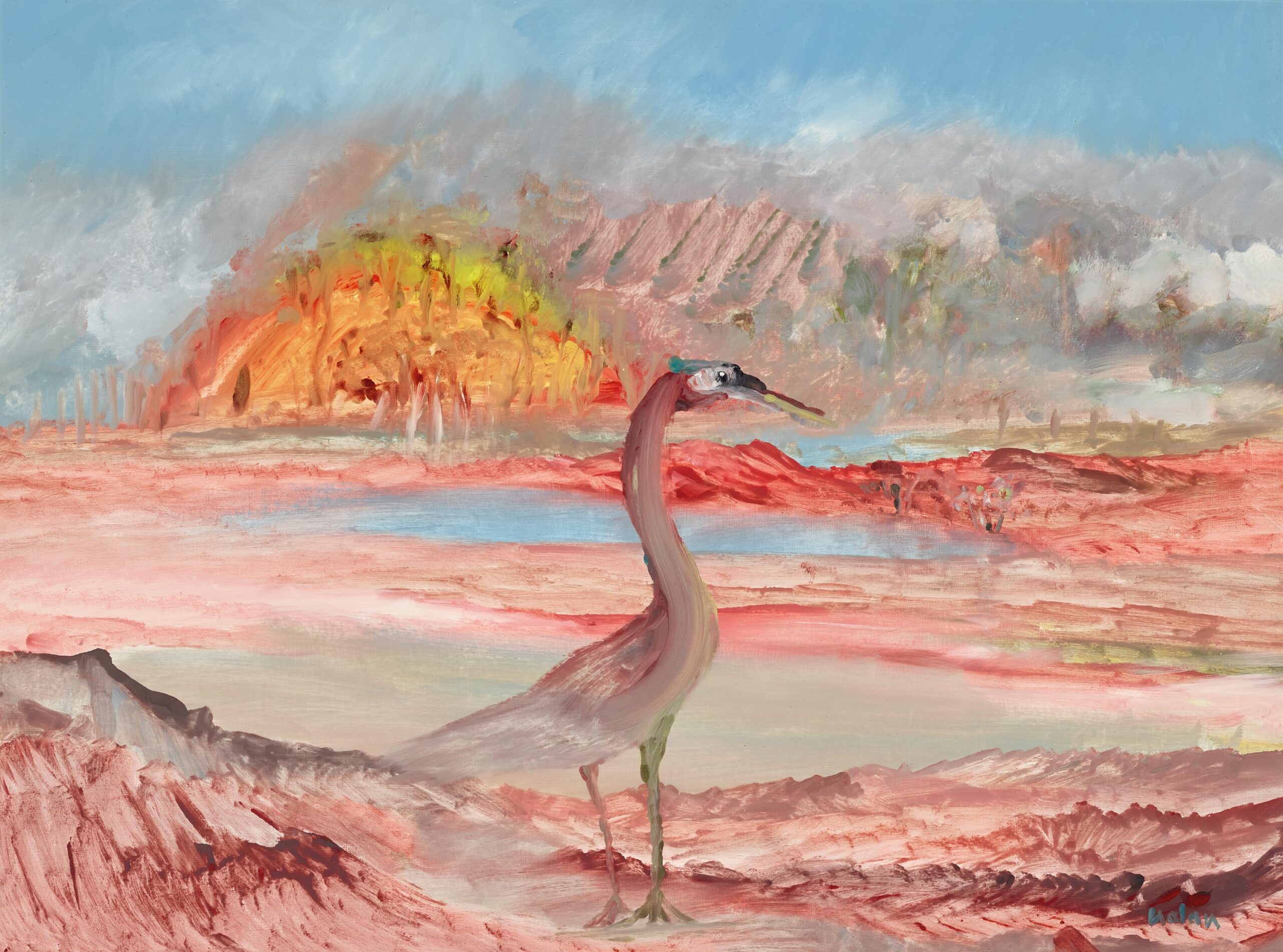 BIRD IN LANDSCAPE, c.1977 – 78