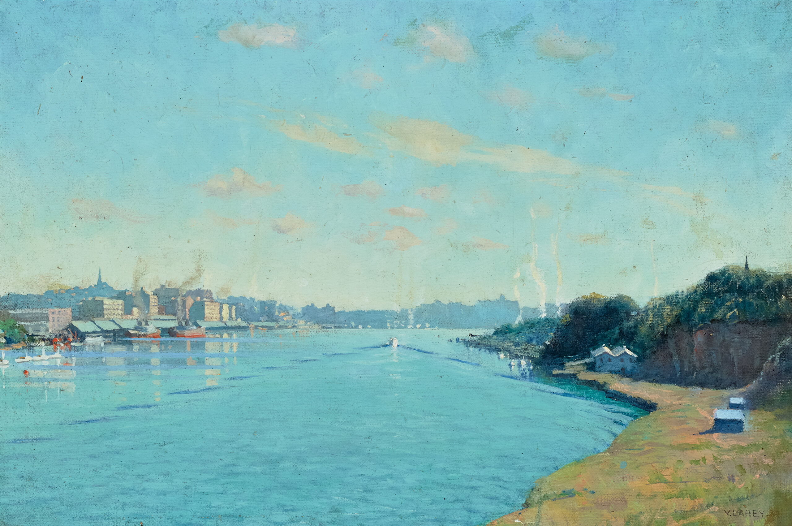 EARLY MORNING, BRISBANE RIVER