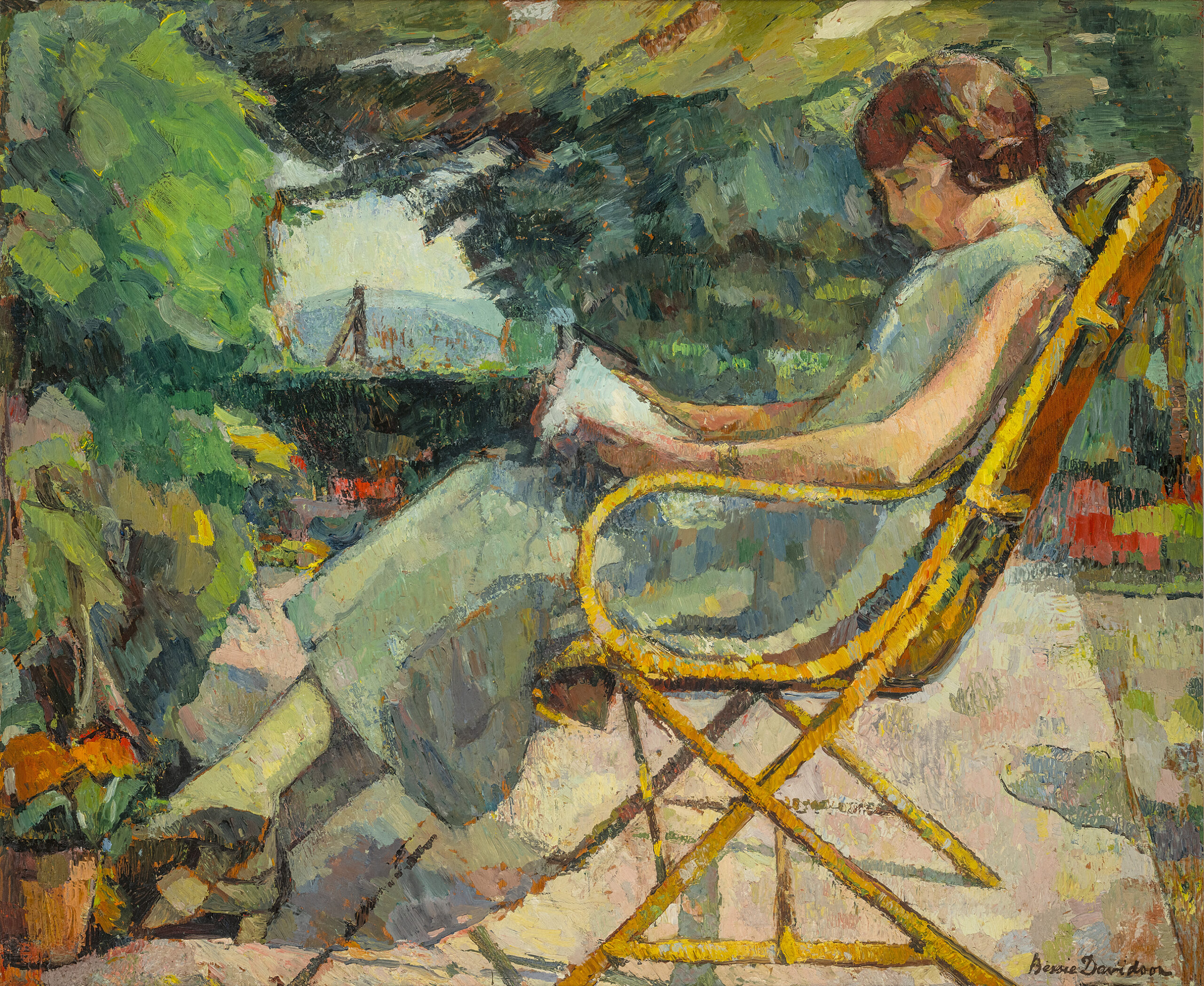 LECTURE AU JARDIN