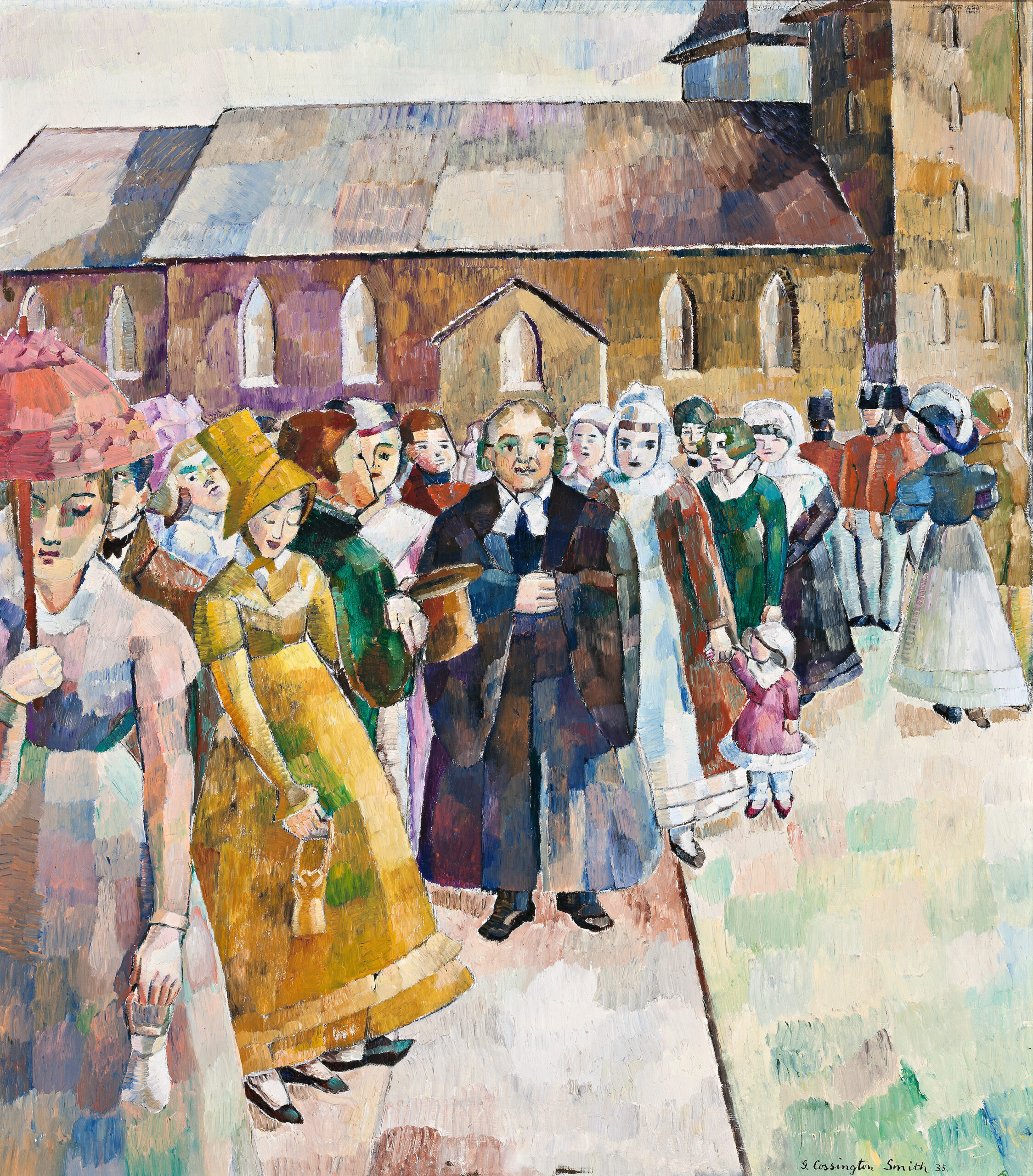 SAMUEL MARSDEN AFTER SERVICE AT ST. JOHN’S PARRAMATTA, 1937 – 38