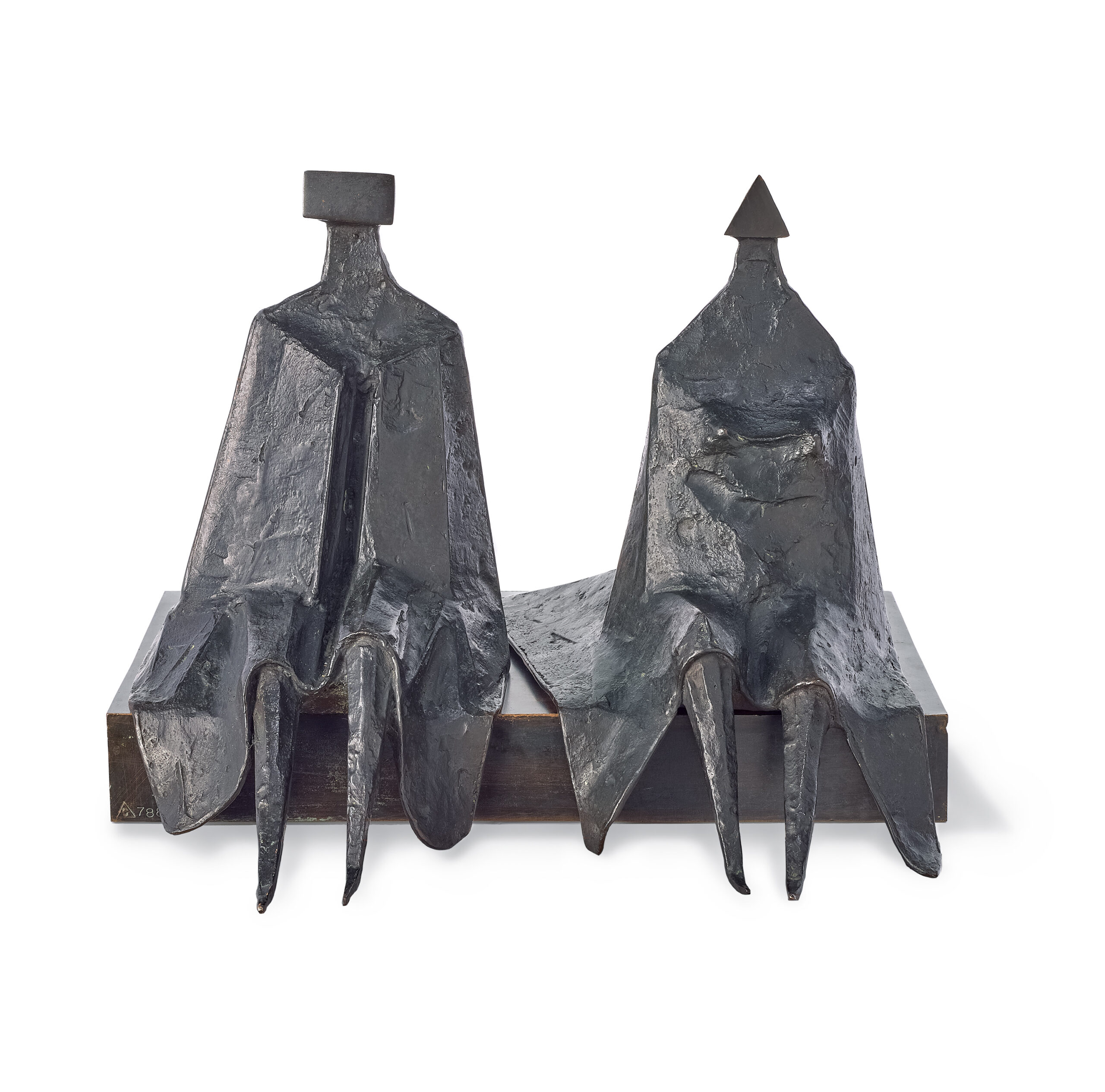 SITTING FIGURES IN ROBES II