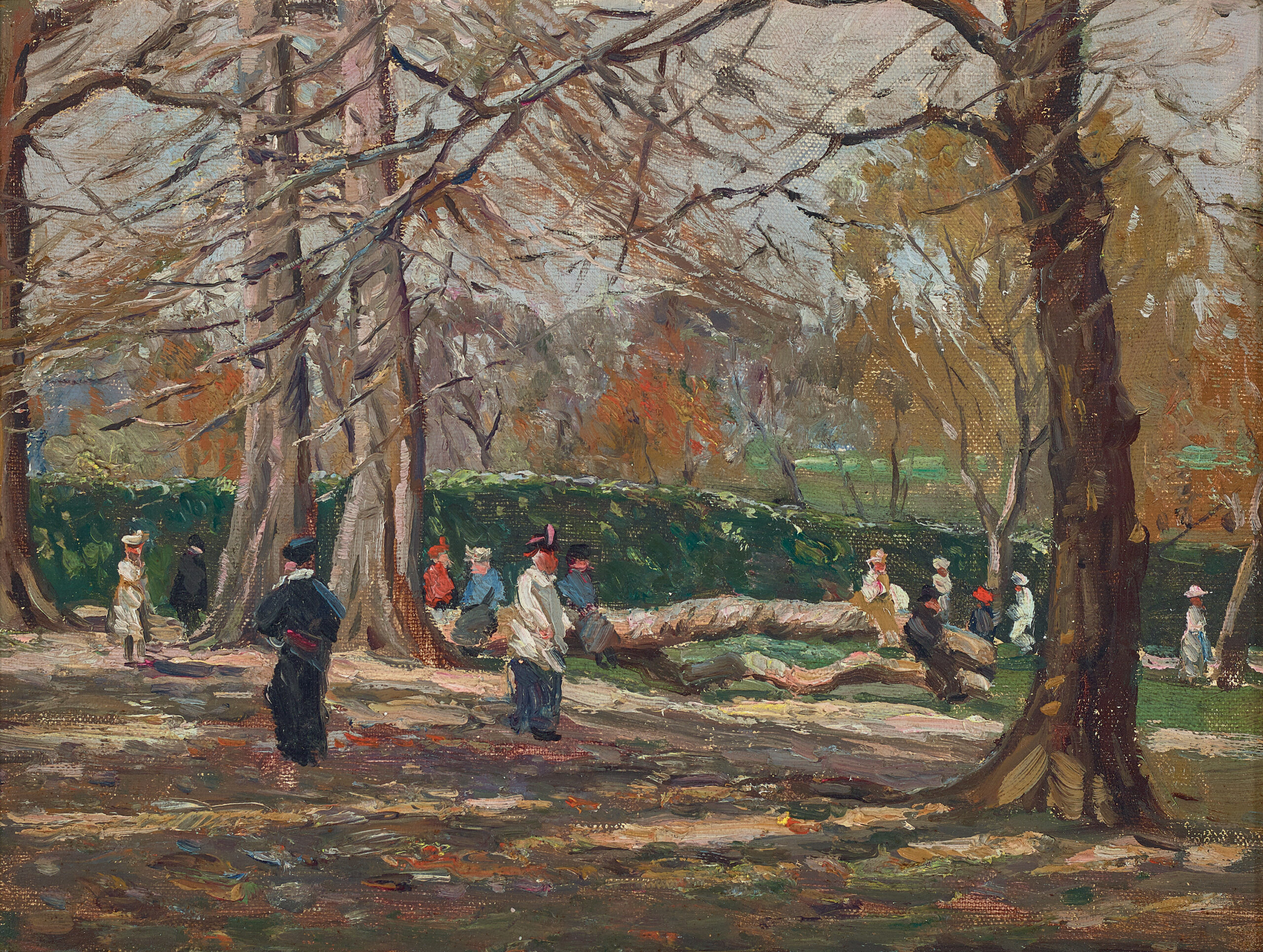 FIGURES IN A PARK