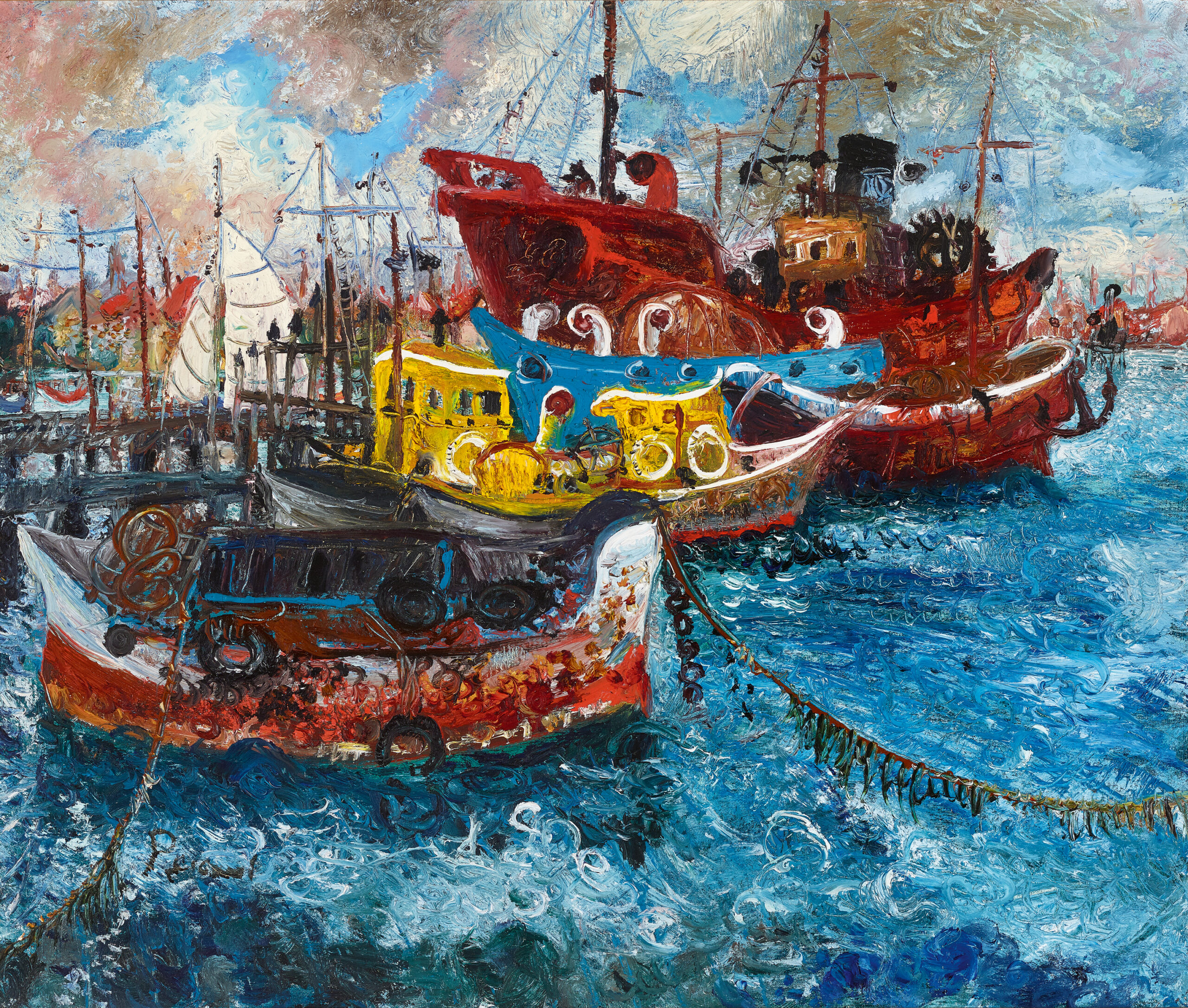OLD SHIPS AT WILLIAMSTOWN