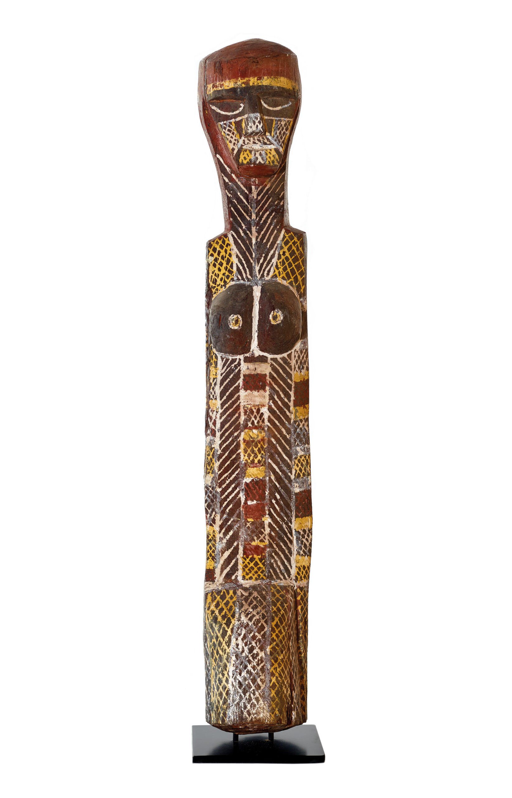 DOUBLE SIDED JANUS FIGURE OF BIMA/WAI-EE