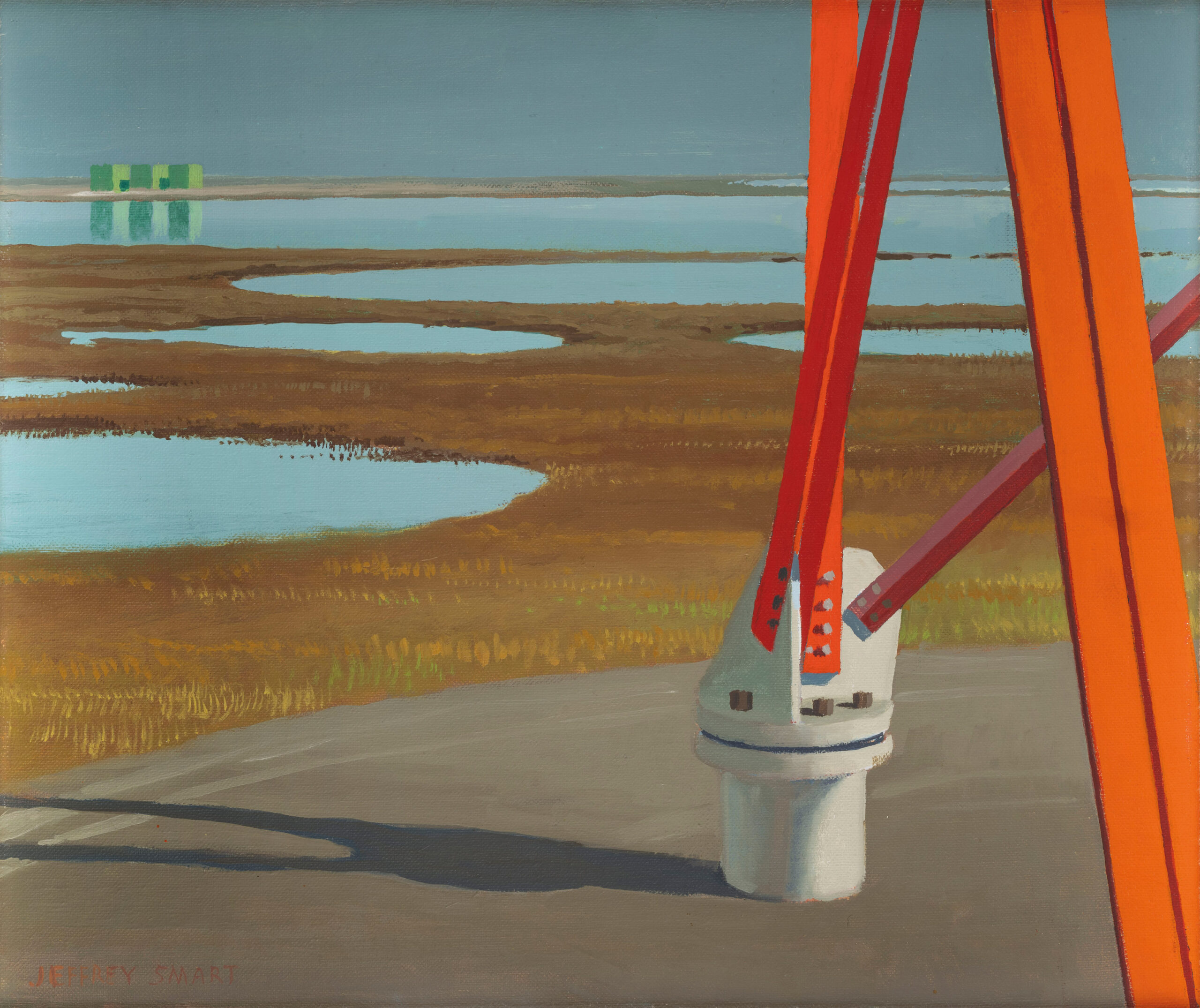 SECOND STUDY FOR PRUDHOE BAY LANDSCAPE