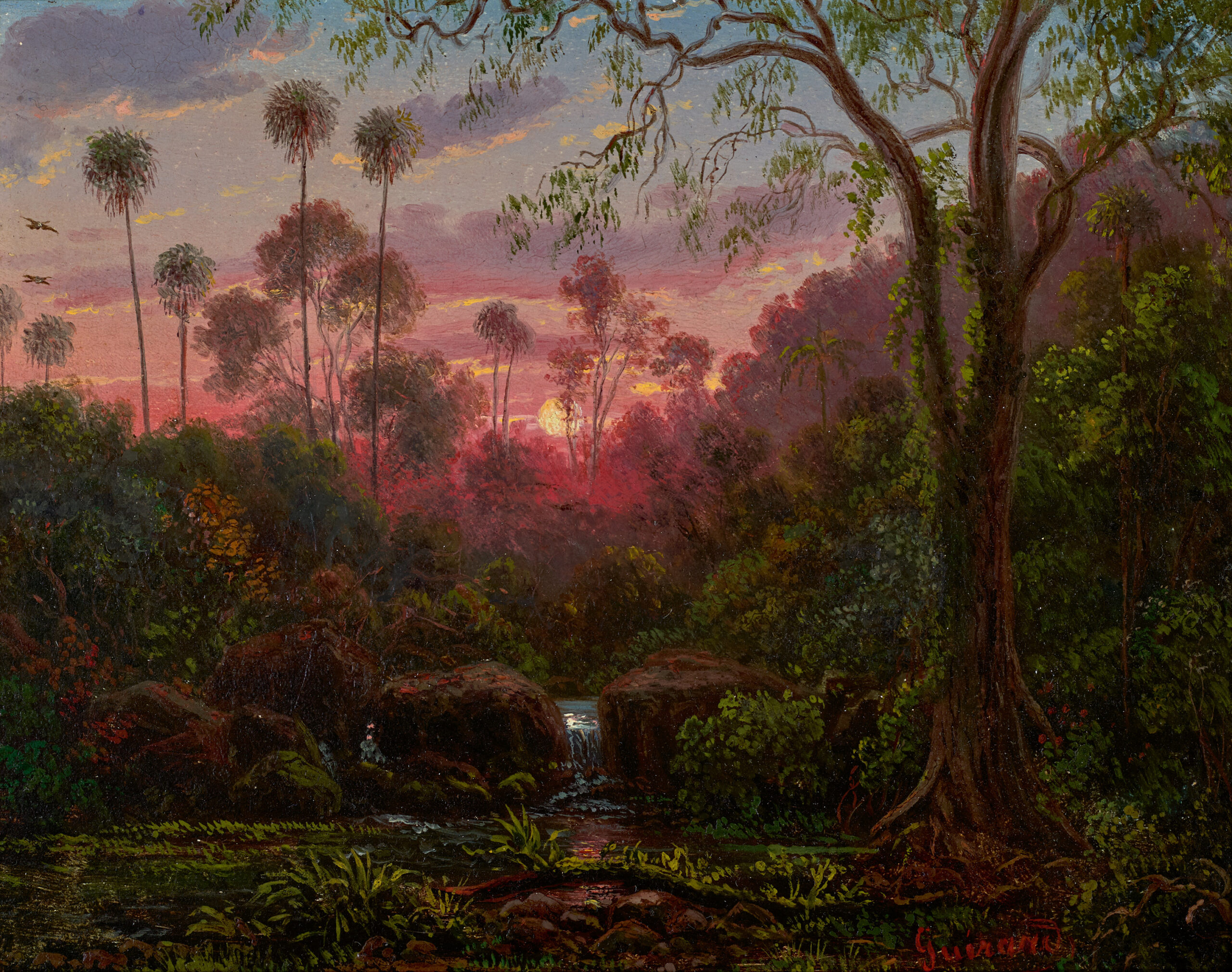 ON THE AMERICKAN CREEK NEAR WOLLONGONG, c.1859 – 61