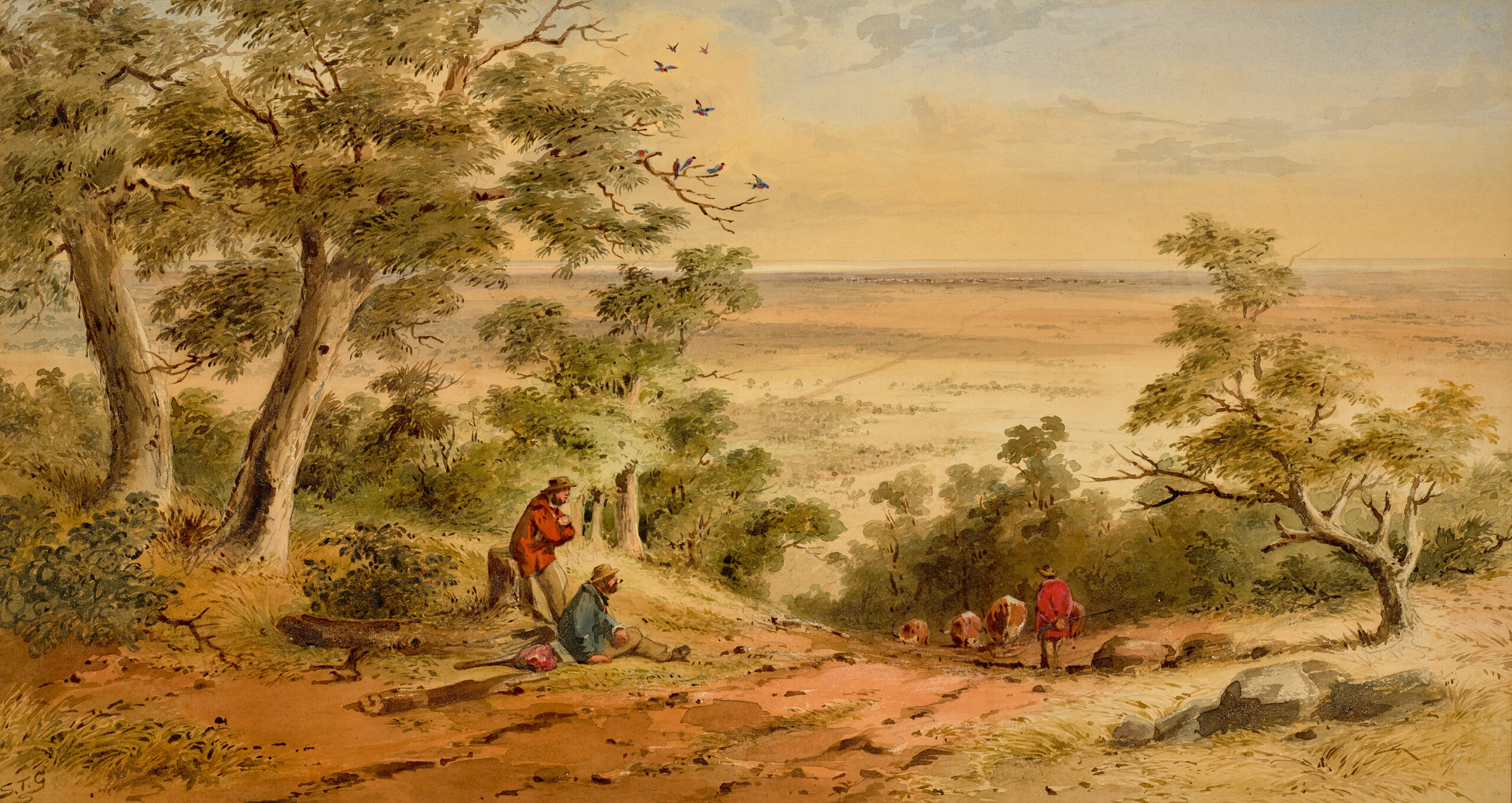 VIEW OF ADELAIDE FROM BELAIR ROAD
