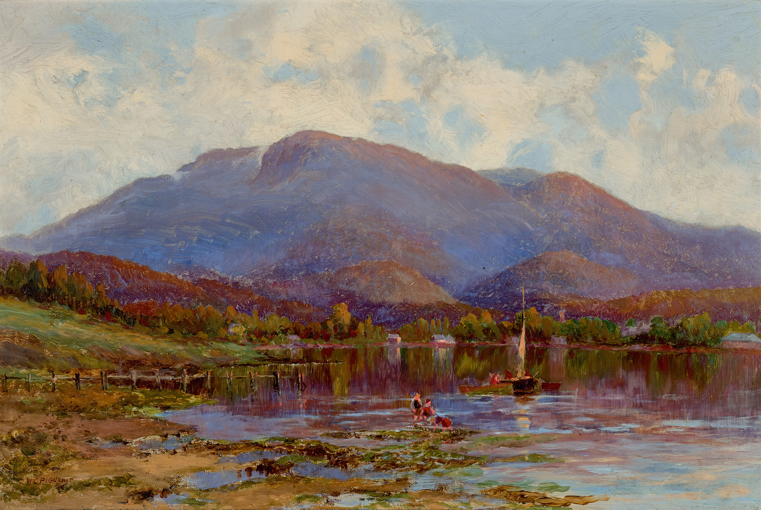 MT WELLINGTON FROM NEW TOWN BAY