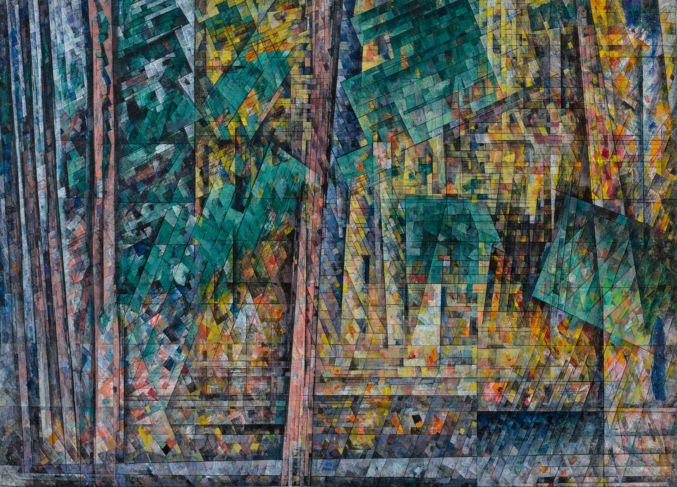 TREES IN QUARRY, c.1952 – 56